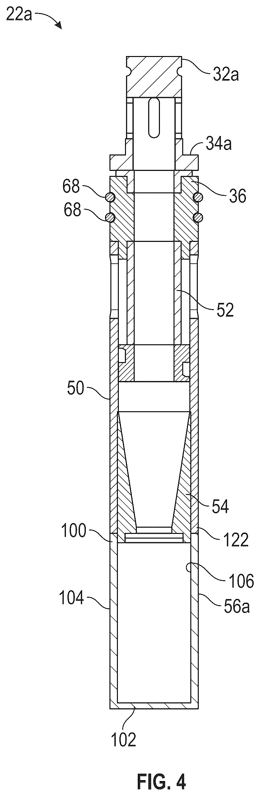 Patent US12359550 Figure 3 – Desander assembly for plunger lift system