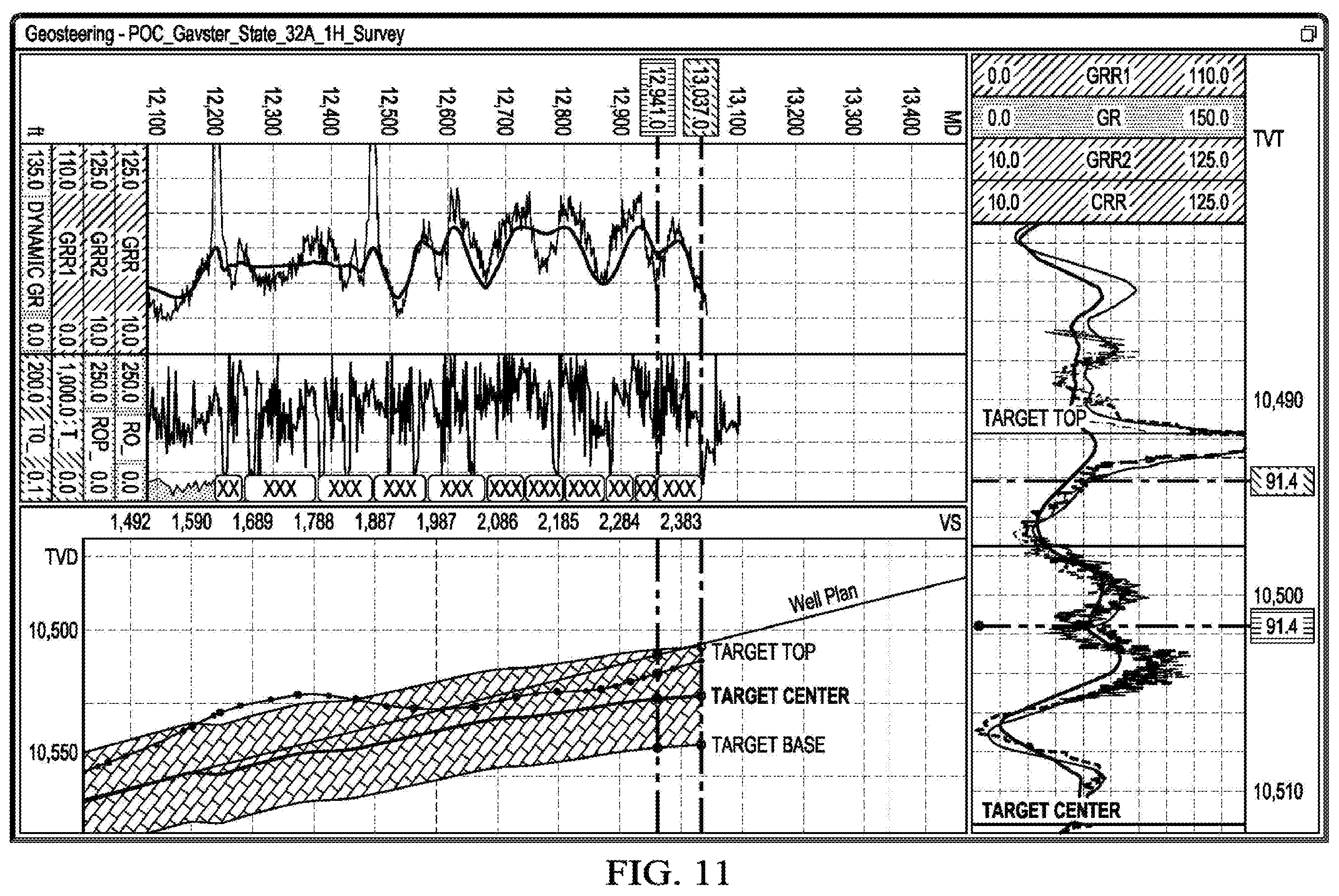 Patent US12359551 Figure 9 – Geosteering methods and systems for improved drilling performance