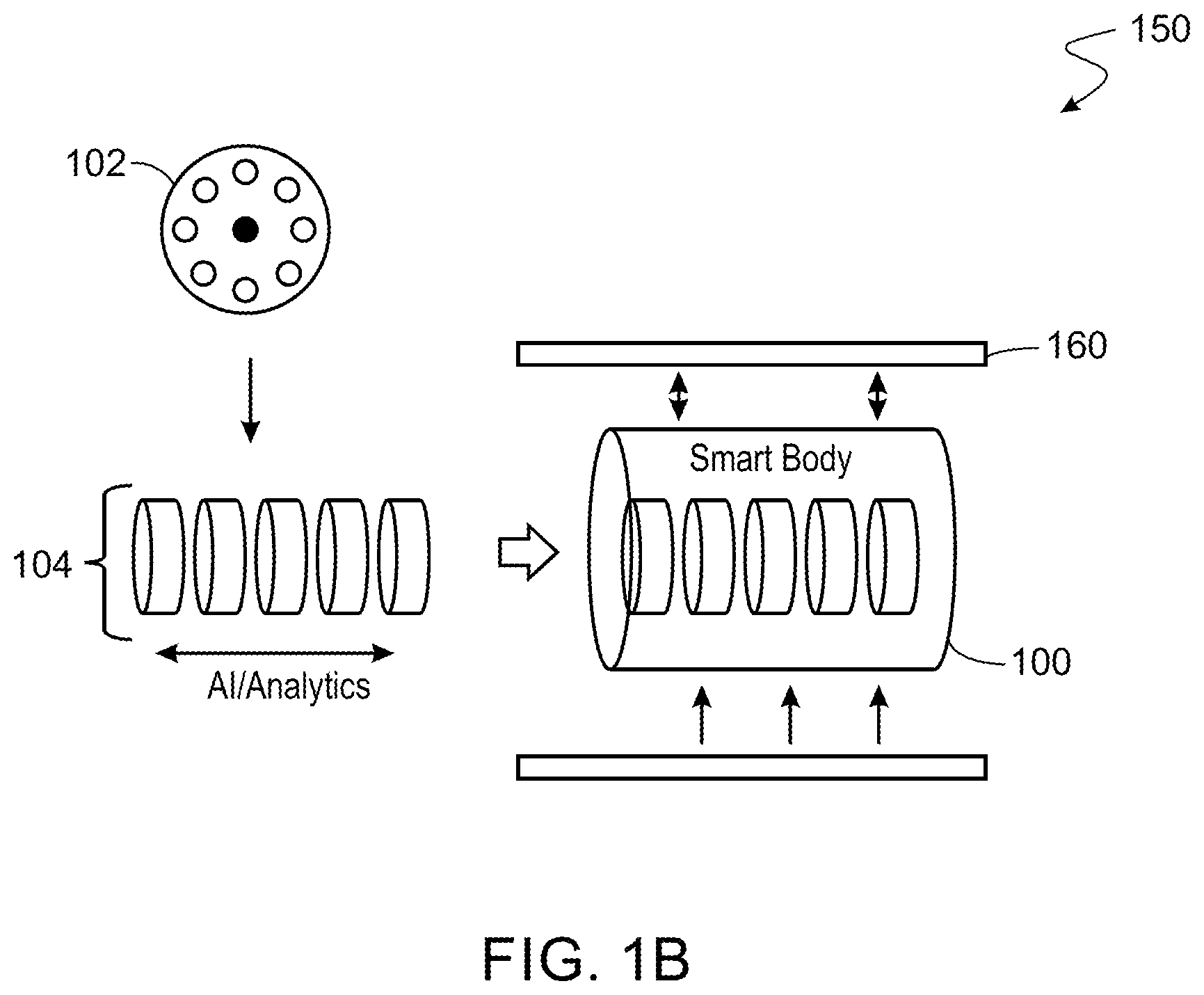 Patent US12359562 Figure 2 – Traceable and disintegrable artificial intelligence powered sensing system and method for the detection of defects in pipelines