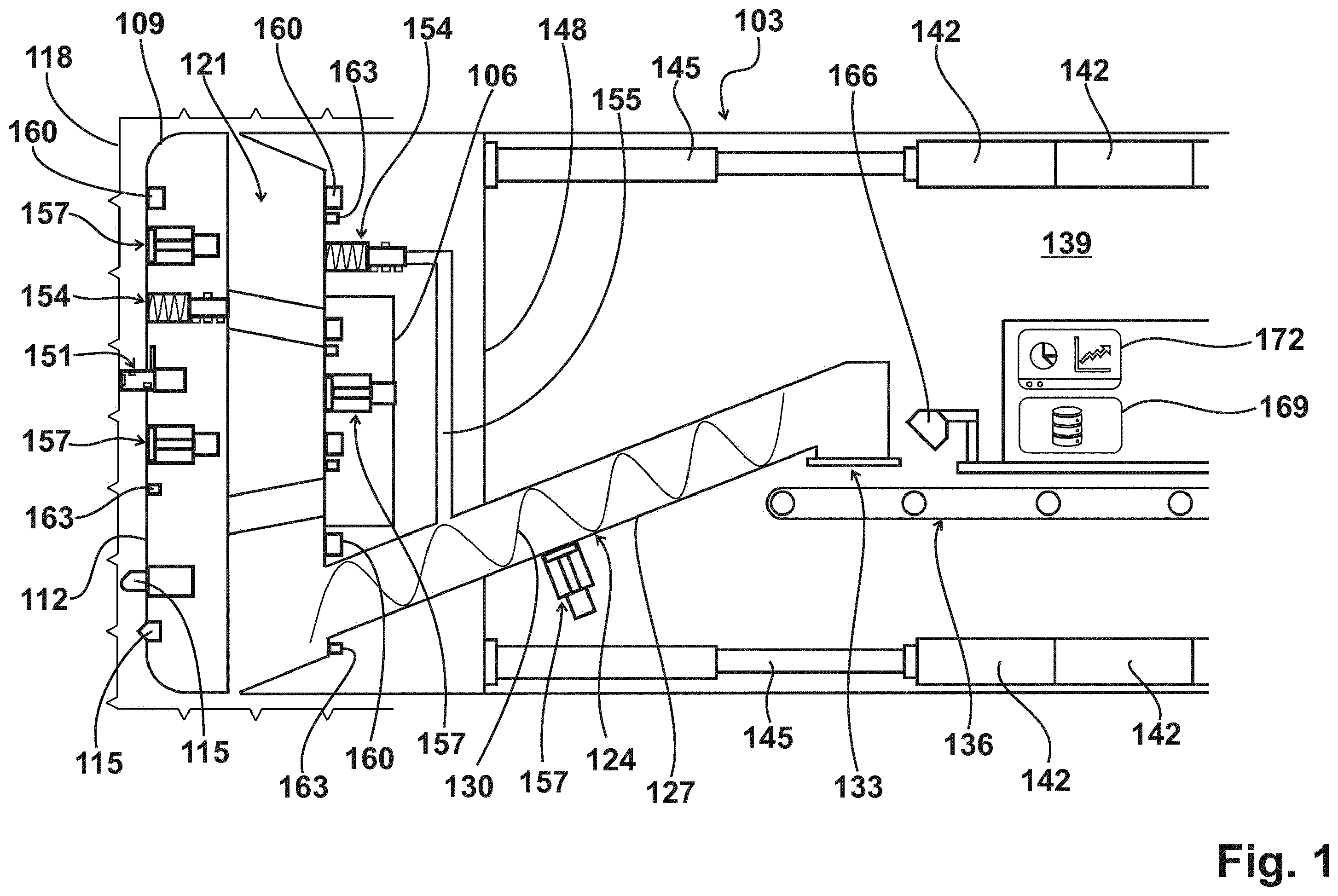 Patent US12359566 Figure 1 – Device and method for driving a tunnel
