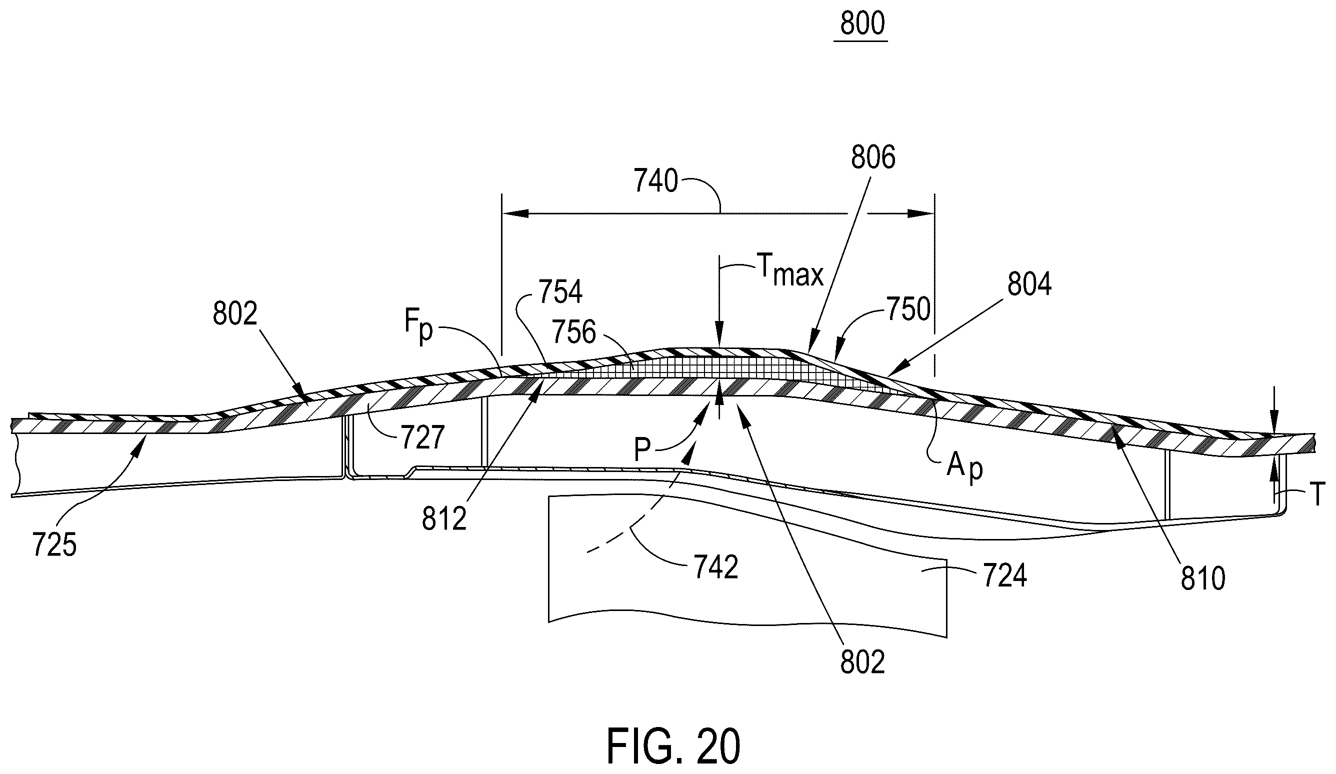 Patent US12359572 Figure 15 – Turbine engine with composite airfoils