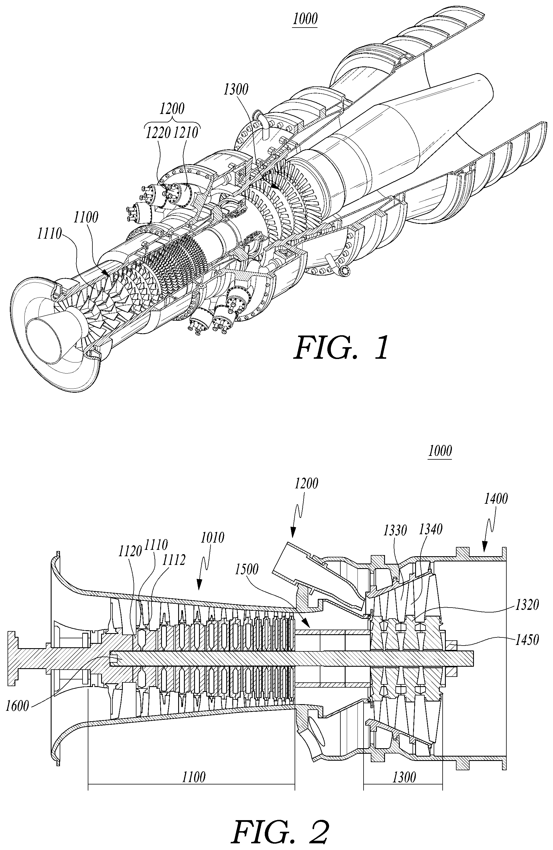 Patent US12359576 Figure 1 – Turbine blade seal assembly structure and gas turbine including same