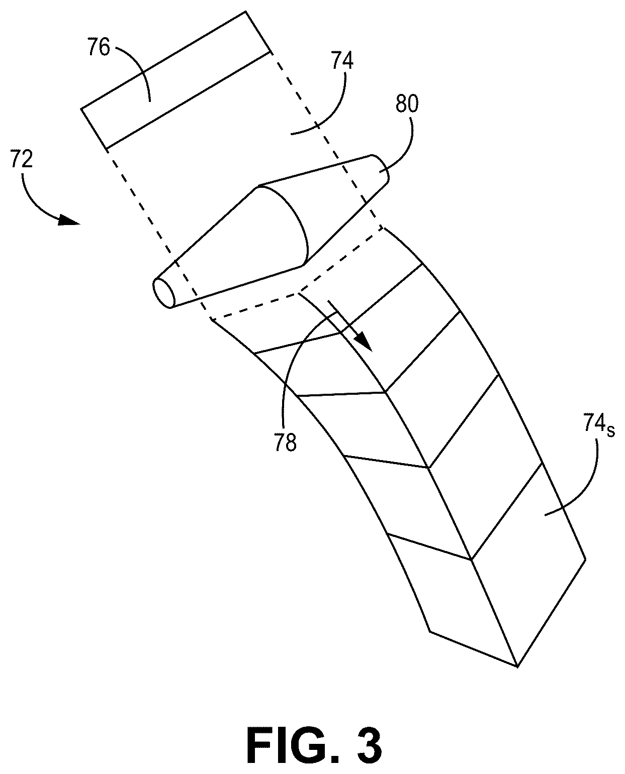 Patent US12359579 Figure 3 – Contour weaves for interwoven vanes