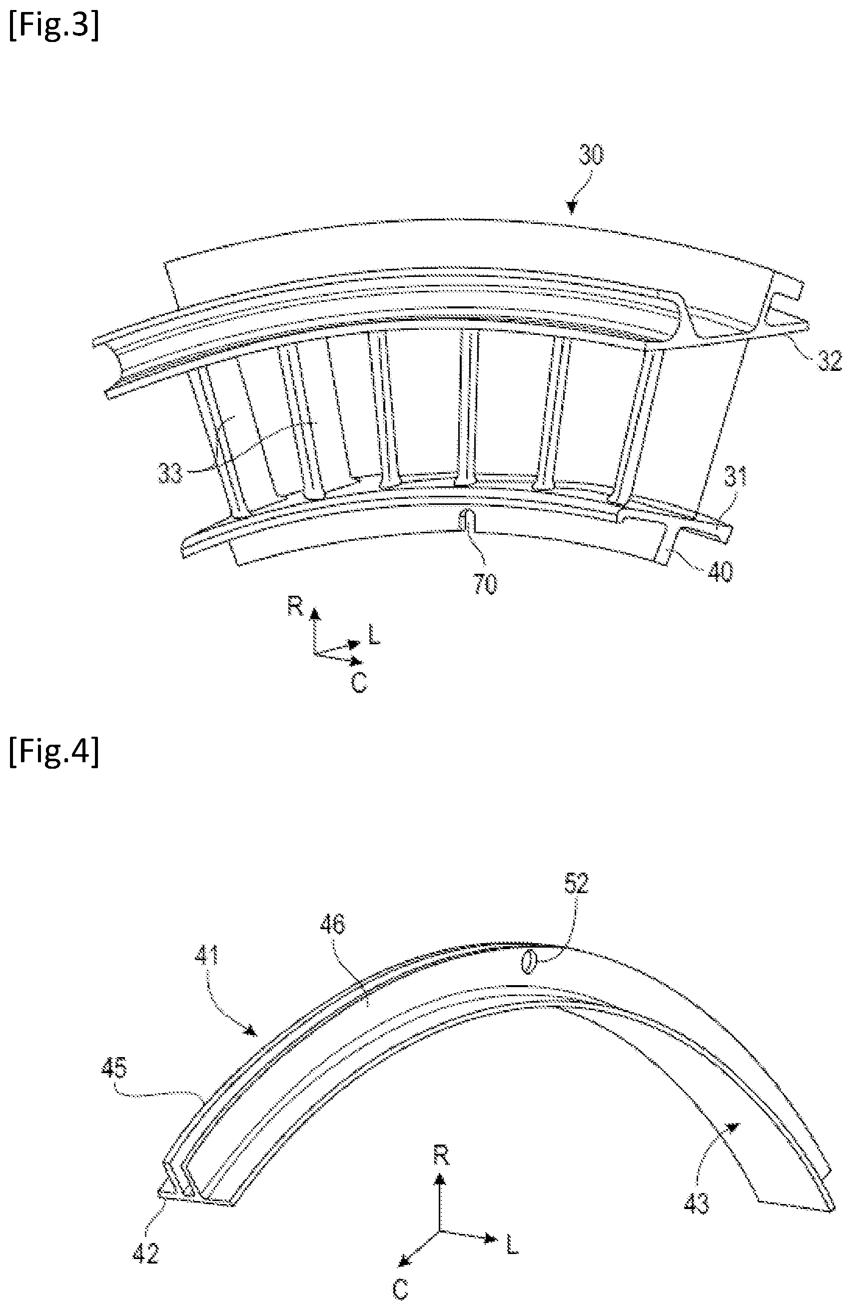 Patent US12359581 Figure 3 – Turbine stator assembly