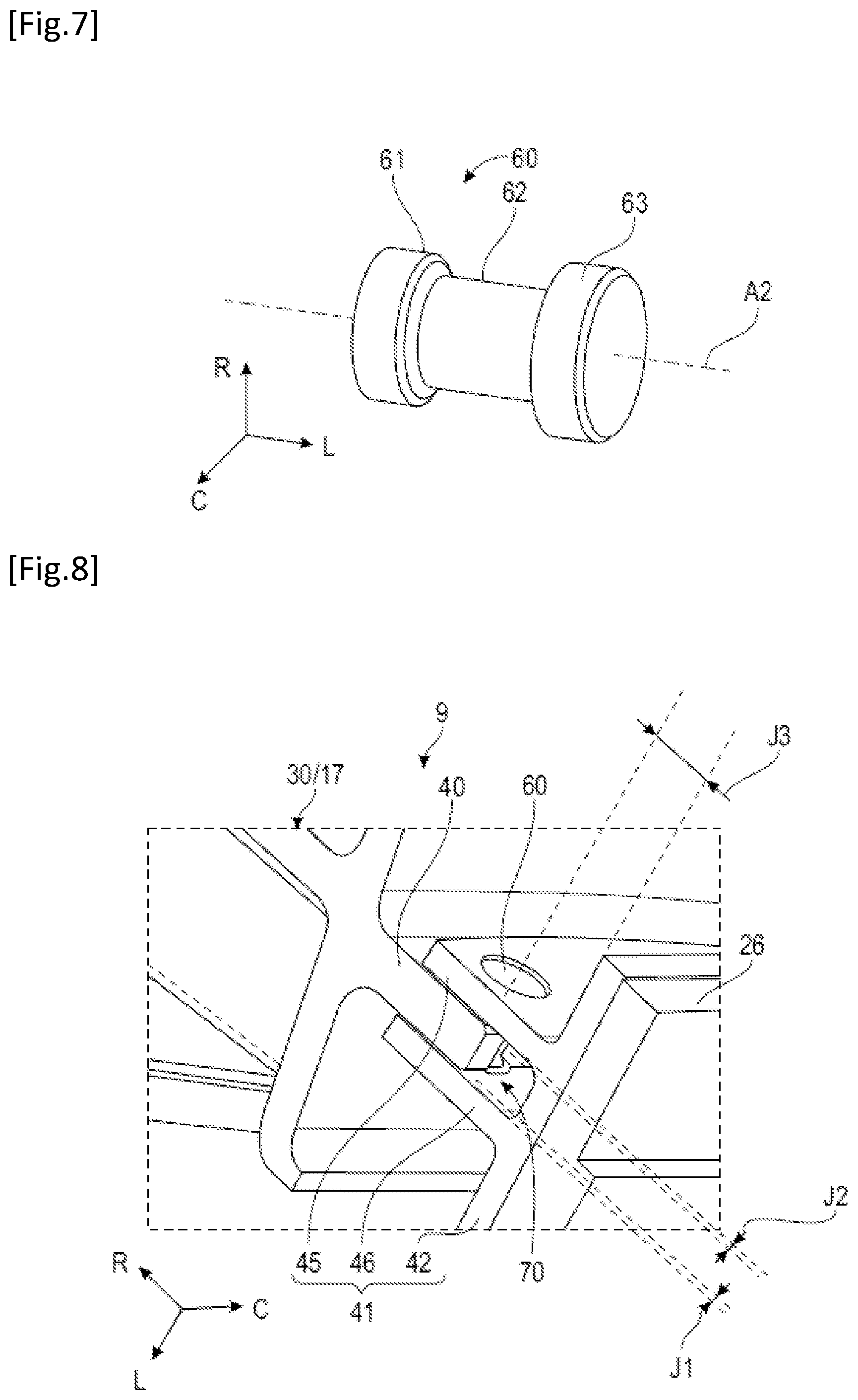 Patent US12359581 Figure 5 – Turbine stator assembly