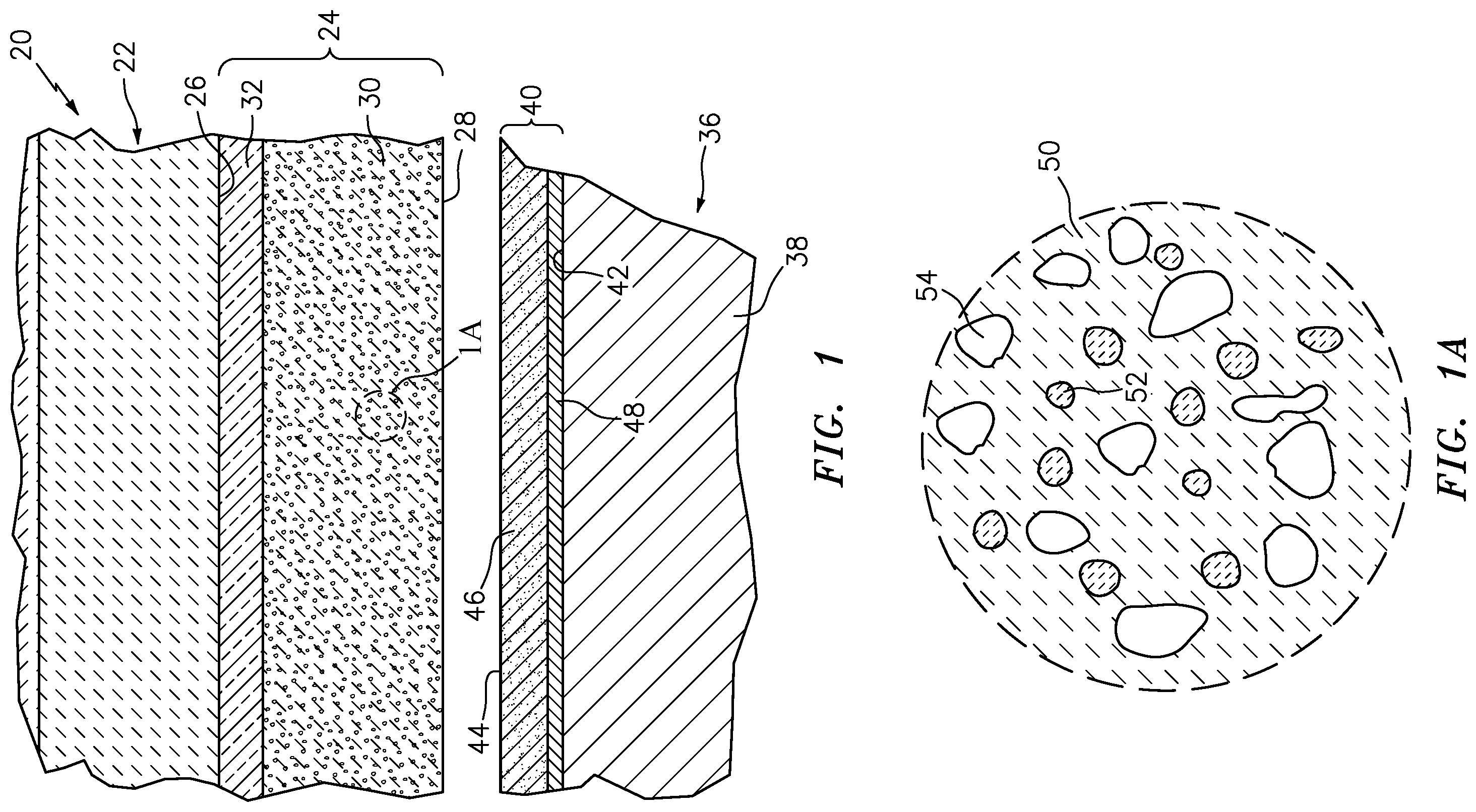 Patent US12359586 Figure 1 – Dislocator chemistries for turbine abradable or machinable coating systems