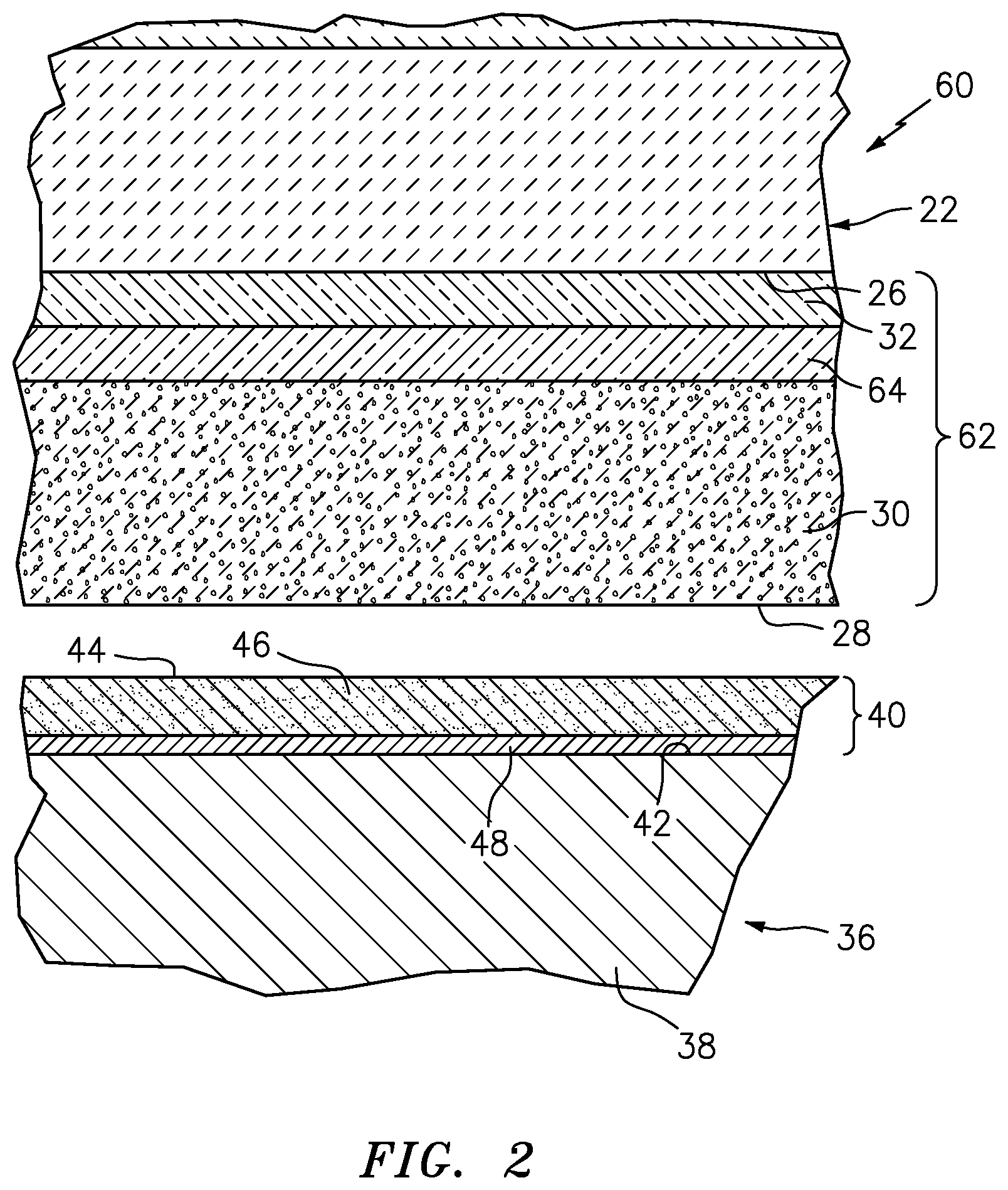 Patent US12359586 Figure 2 – Dislocator chemistries for turbine abradable or machinable coating systems