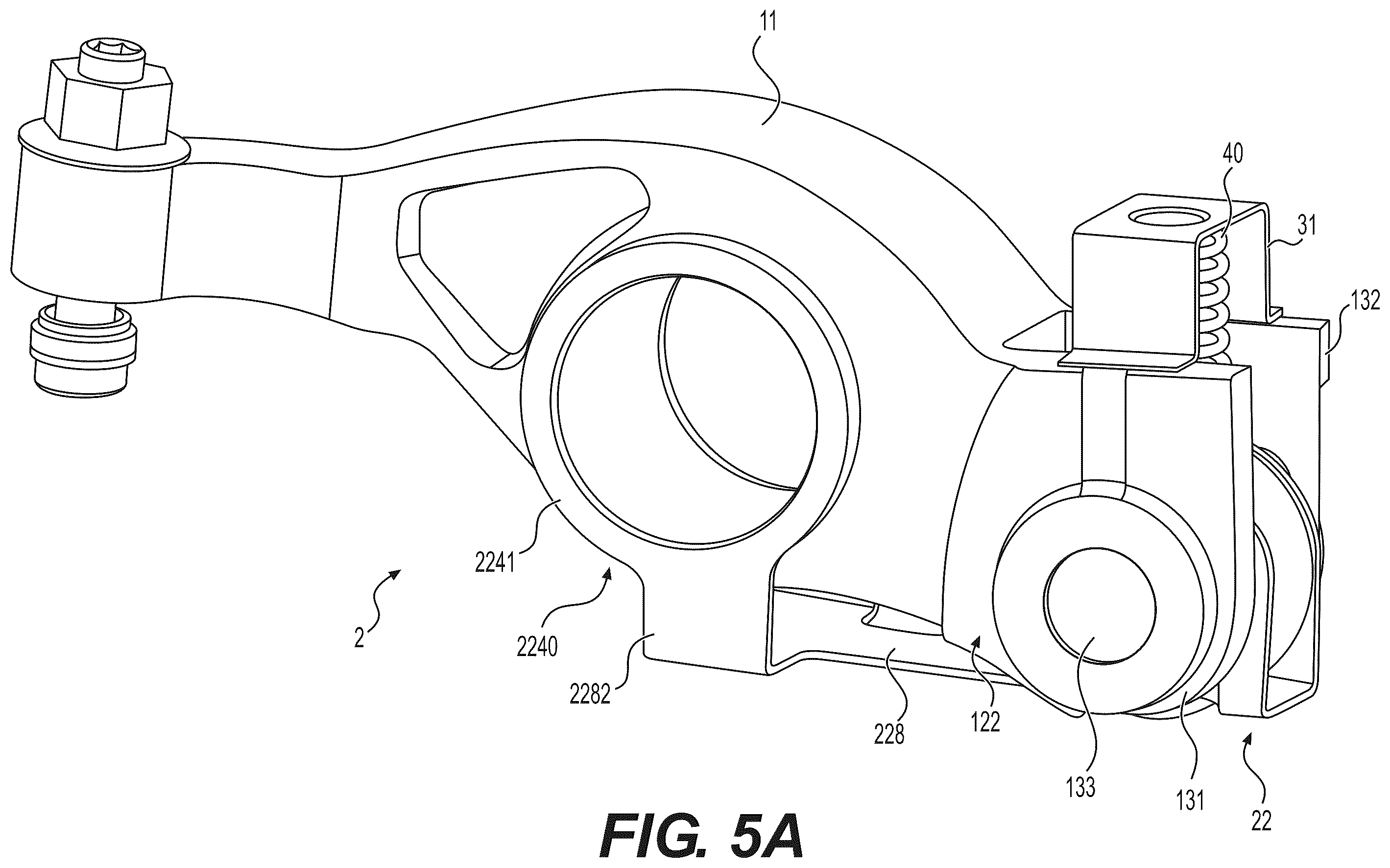 Patent US12359592 Figure 8 – Switchable rocker arm