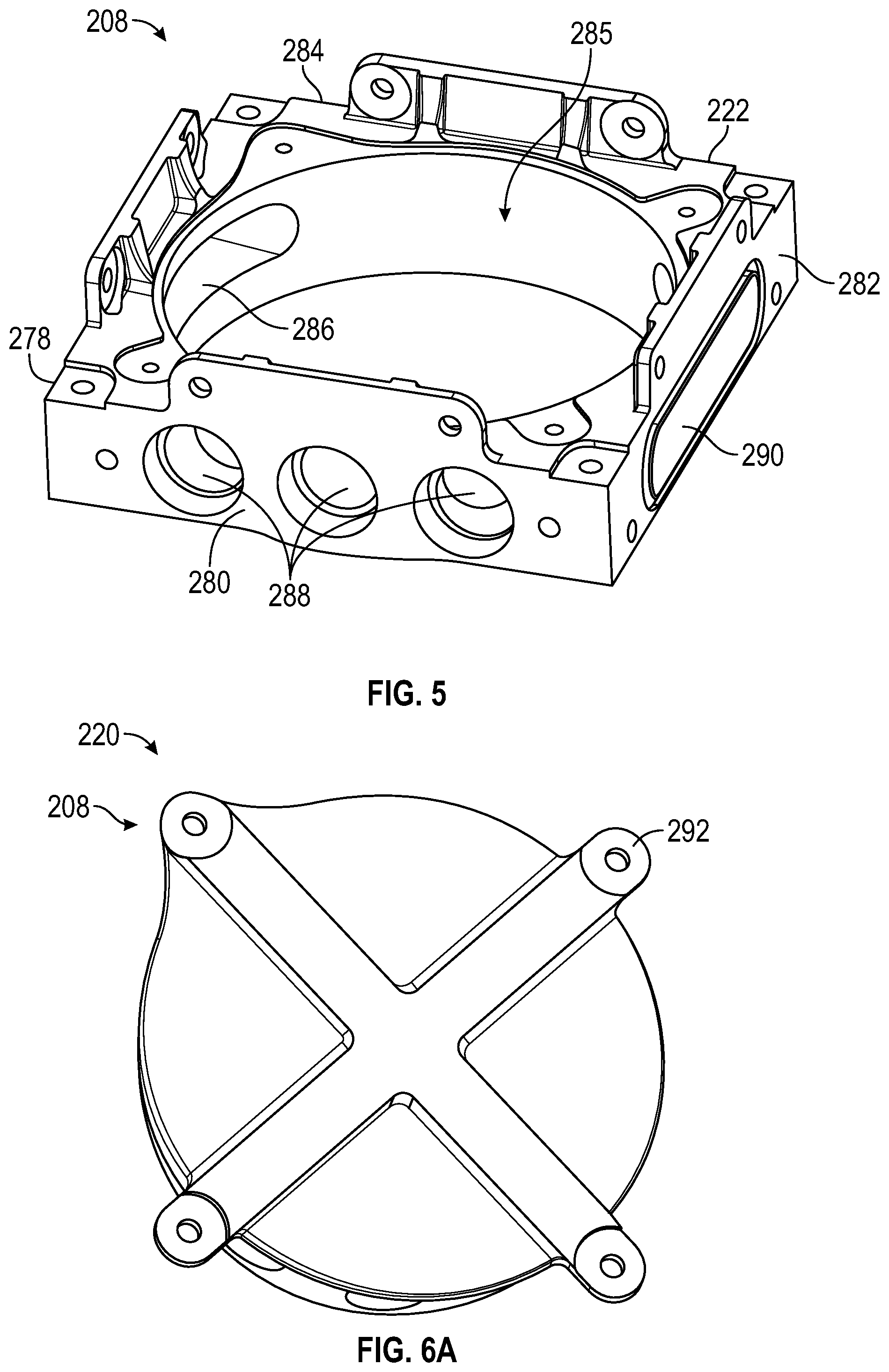 Patent US12359593 Figure 7 – Modular assemblies for crankcase oil separators