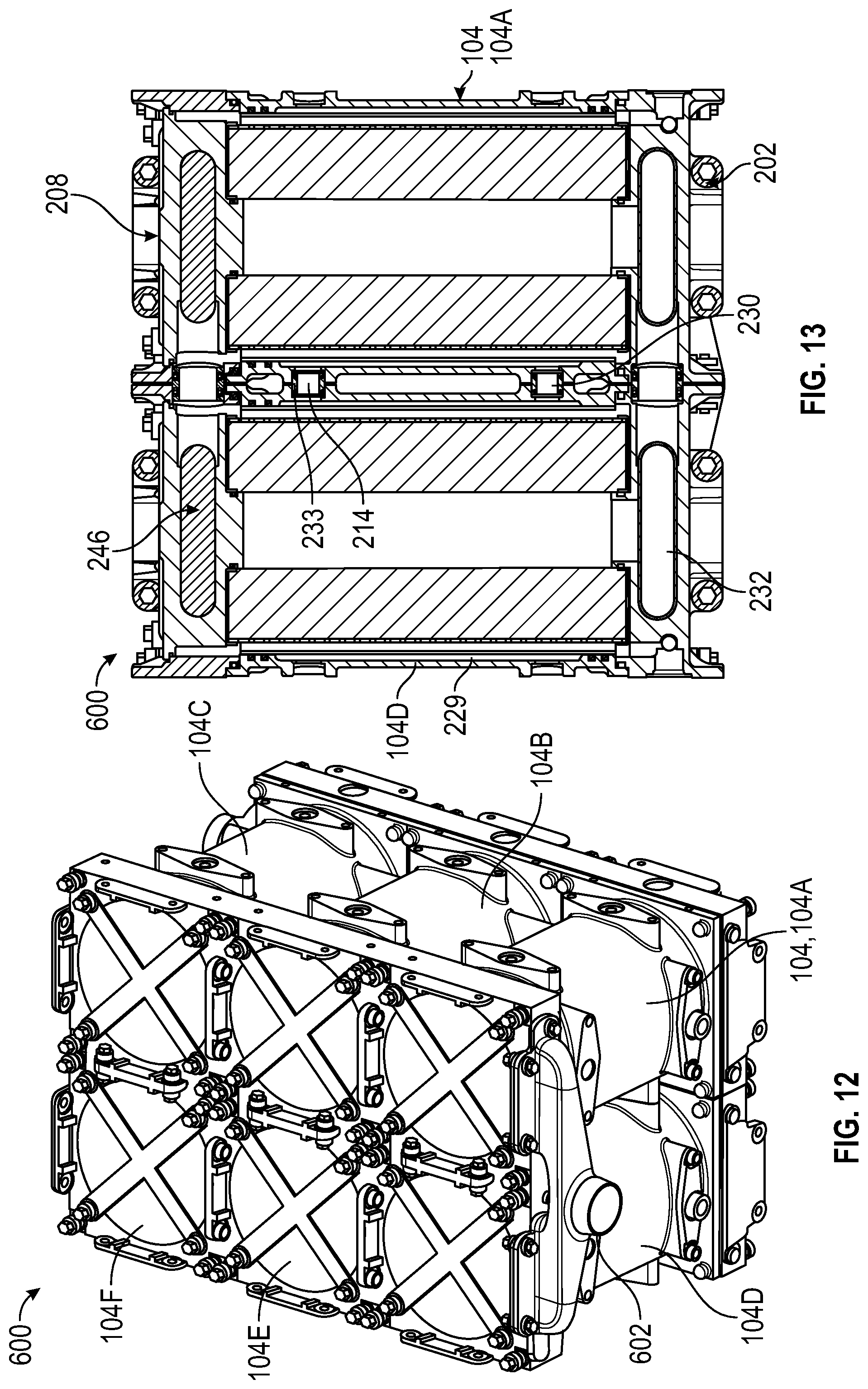 Patent US12359593 Figure 14 – Modular assemblies for crankcase oil separators