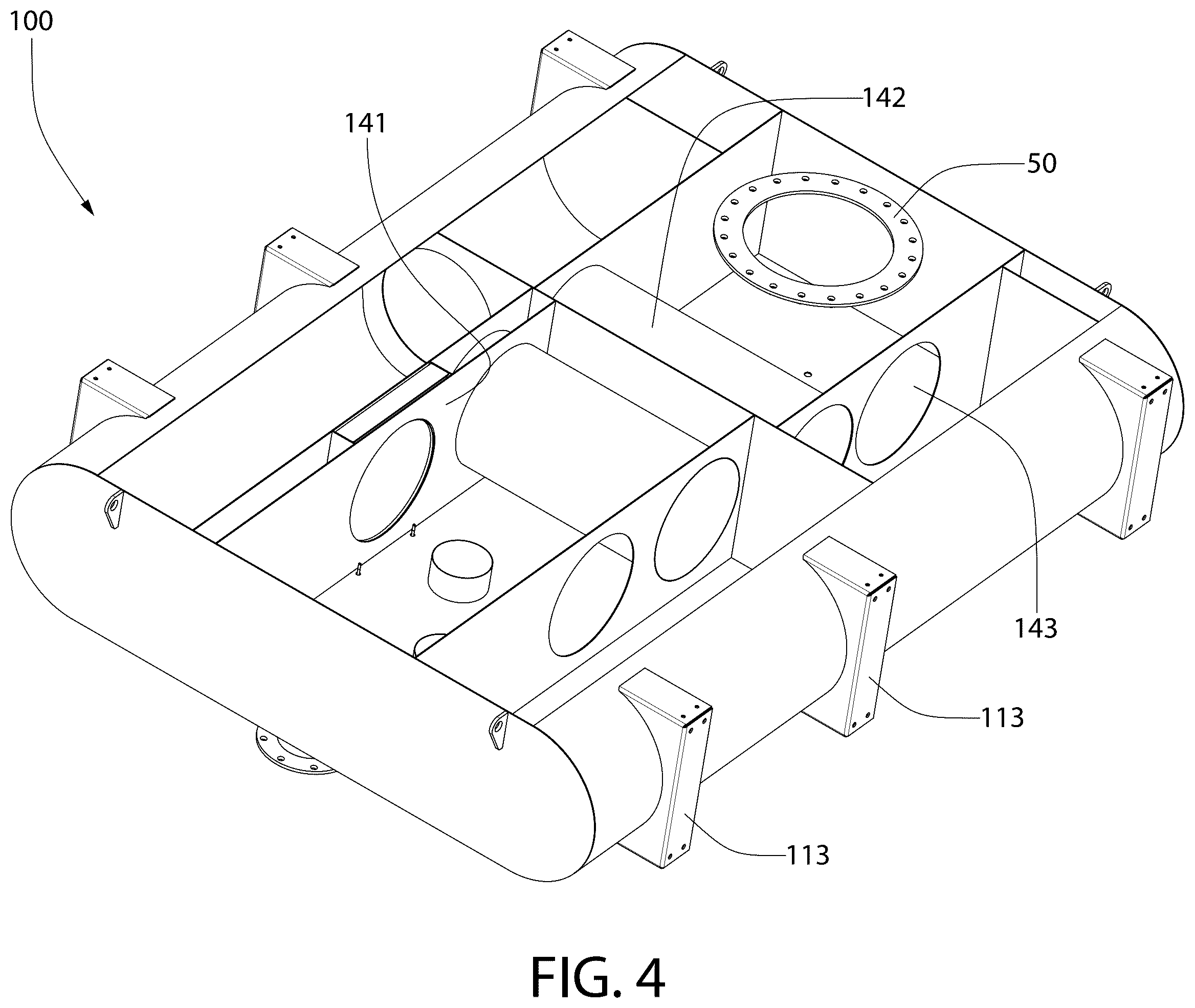 Patent US12359594 Figure 4 – Convertible silencer