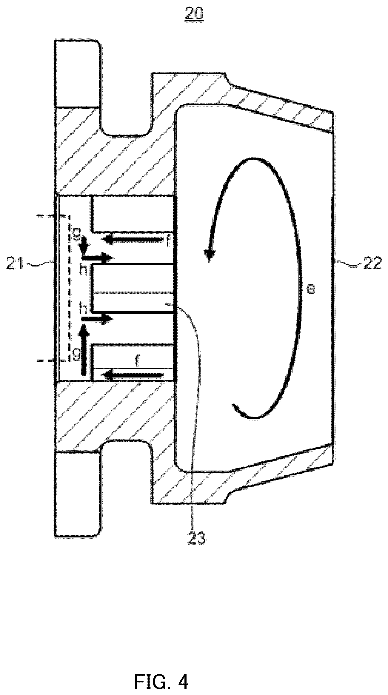 Patent US12359597 Figure 4 – Exhaust structure and injector attachment member