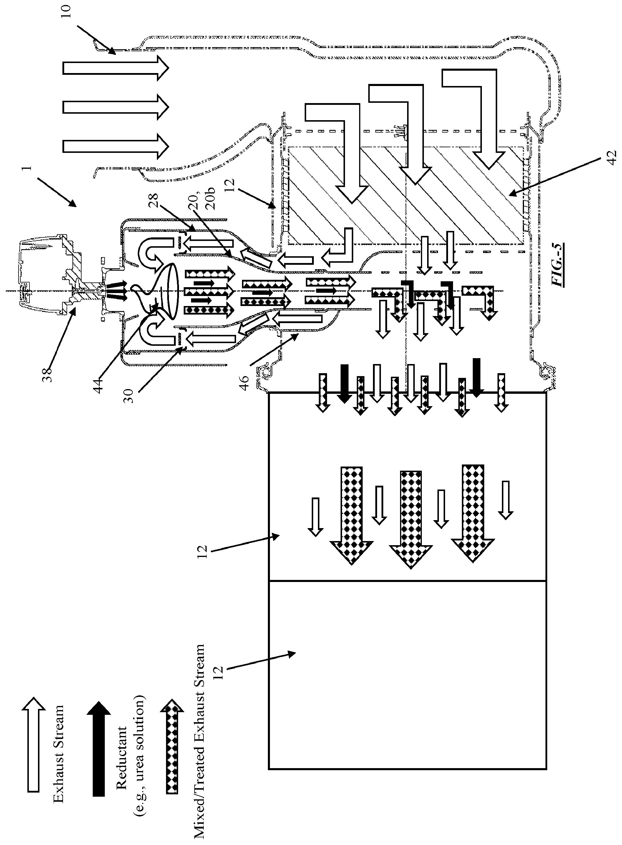 Patent US12359600 Figure 3 – Exhaust aftertreatment apparatus