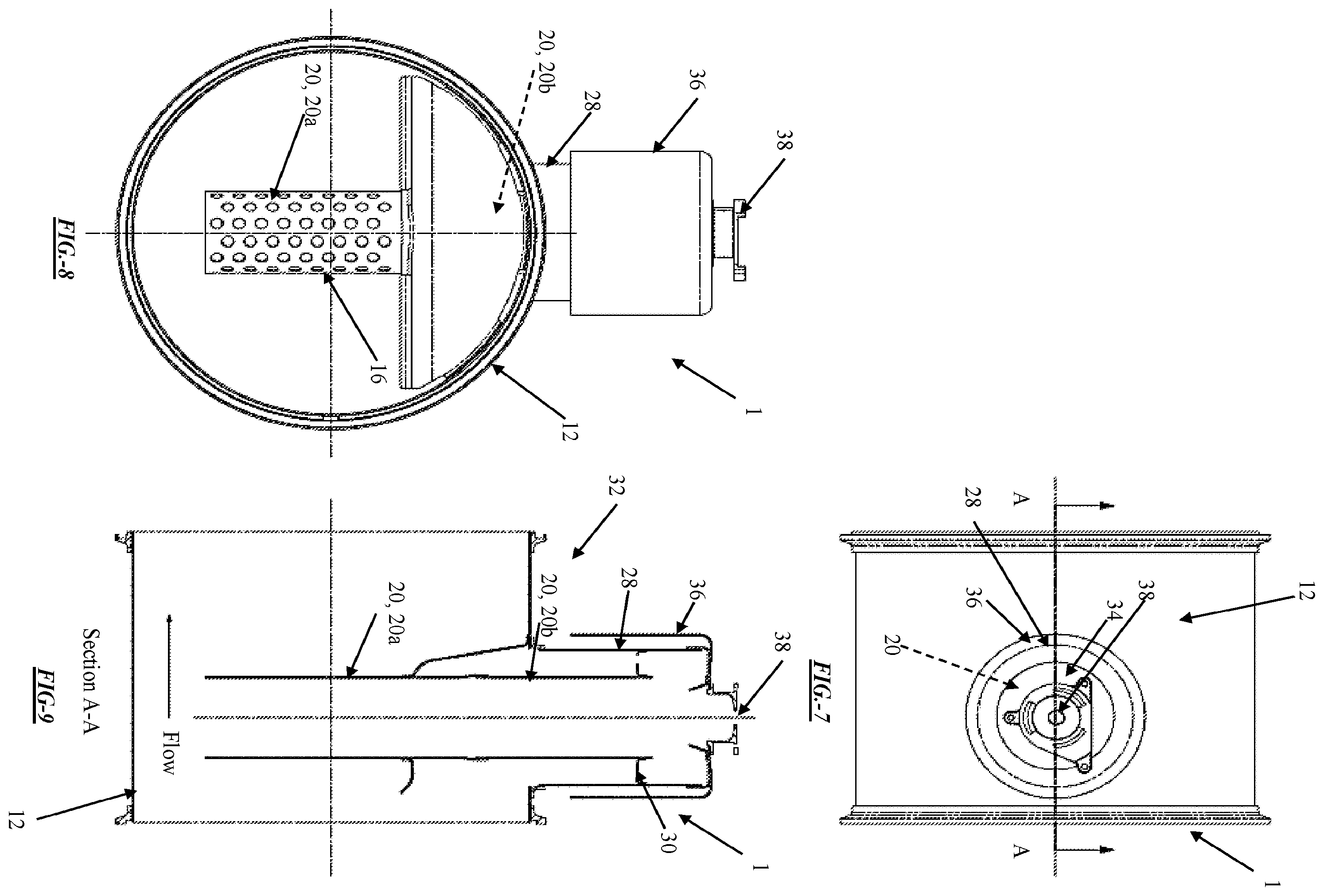 Patent US12359600 Figure 5 – Exhaust aftertreatment apparatus