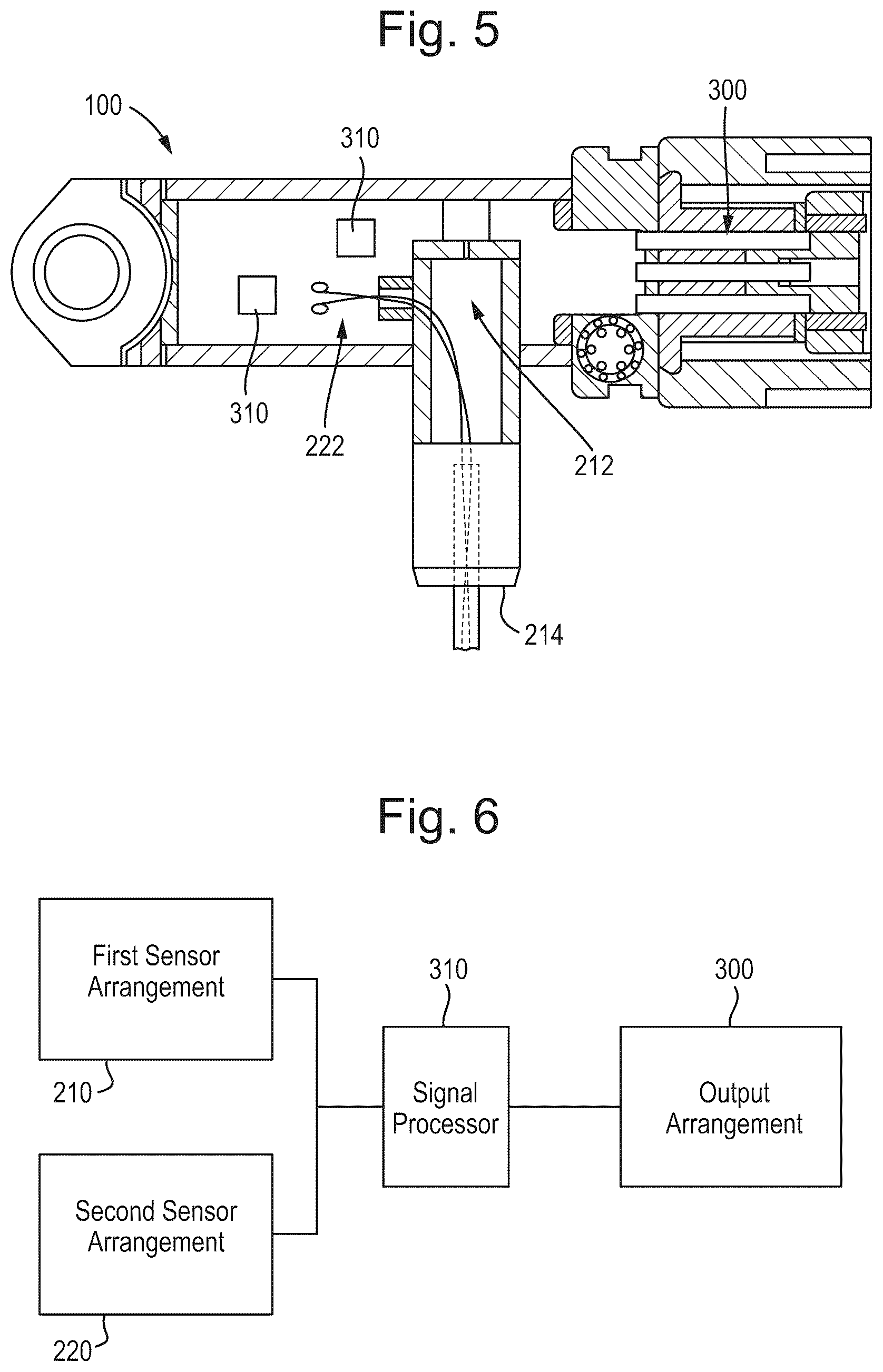 Patent US12359603 Figure 3 – Combined sensor arrangement