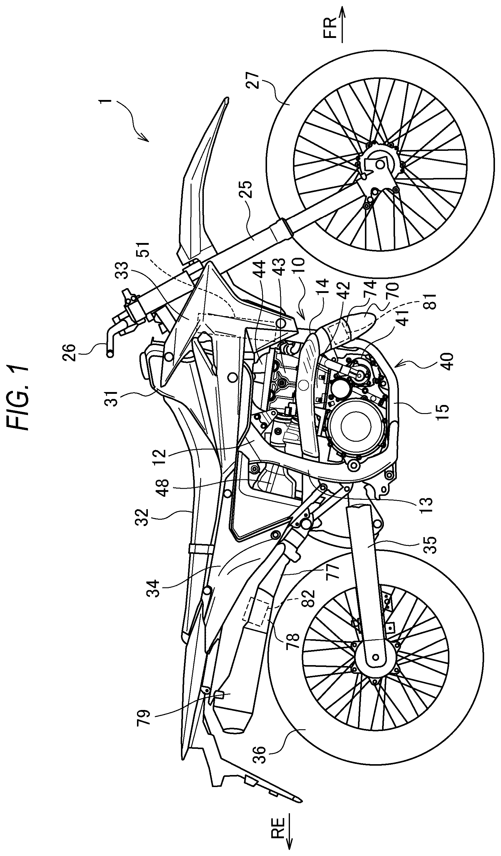 Patent US12359604 Figure 1 – Engine