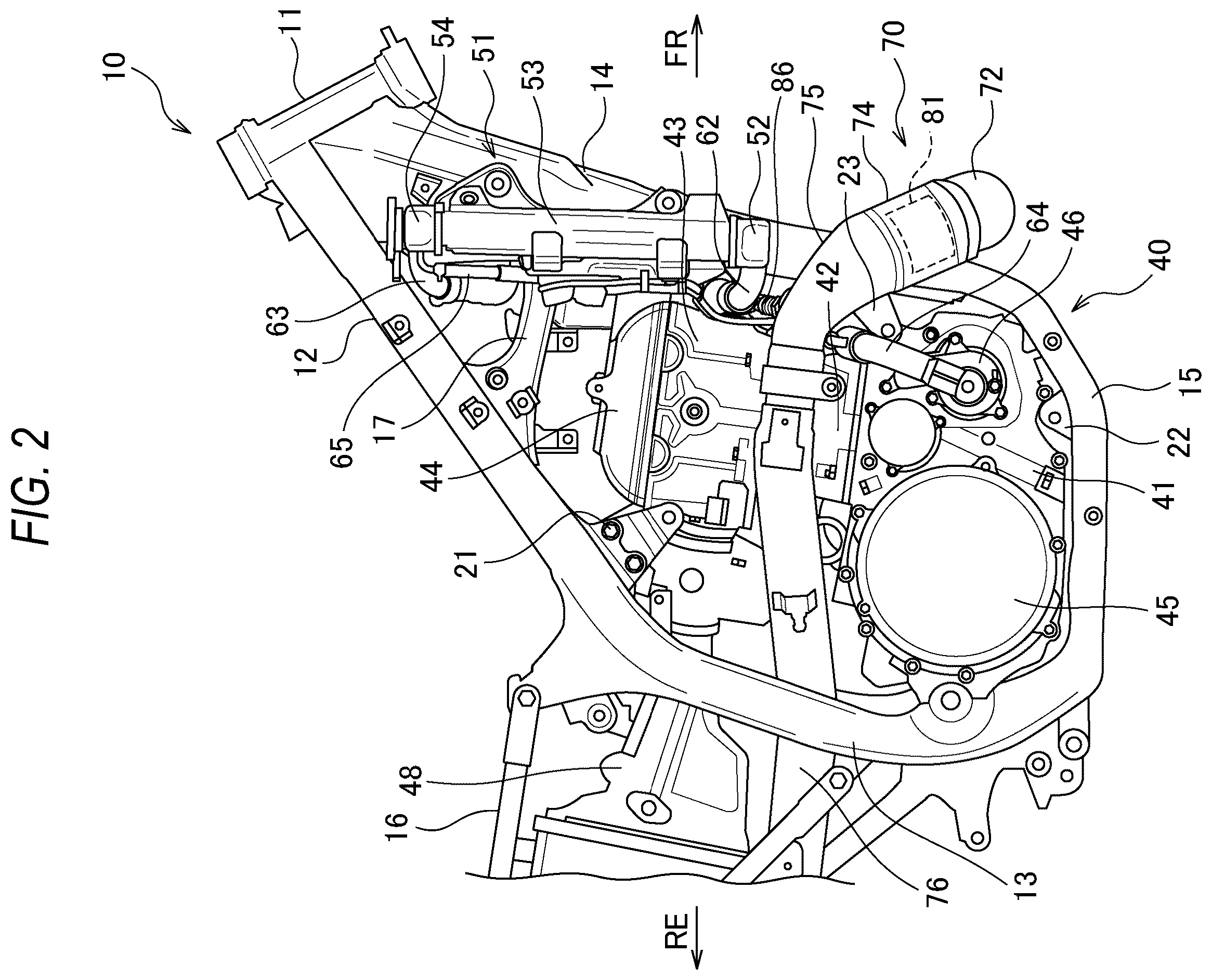 Patent US12359604 Figure 2 – Engine