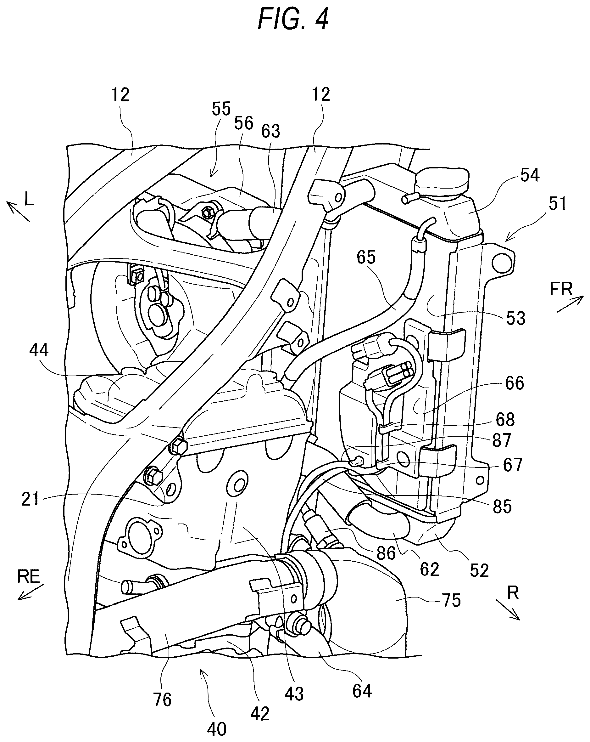 Patent US12359604 Figure 4 – Engine