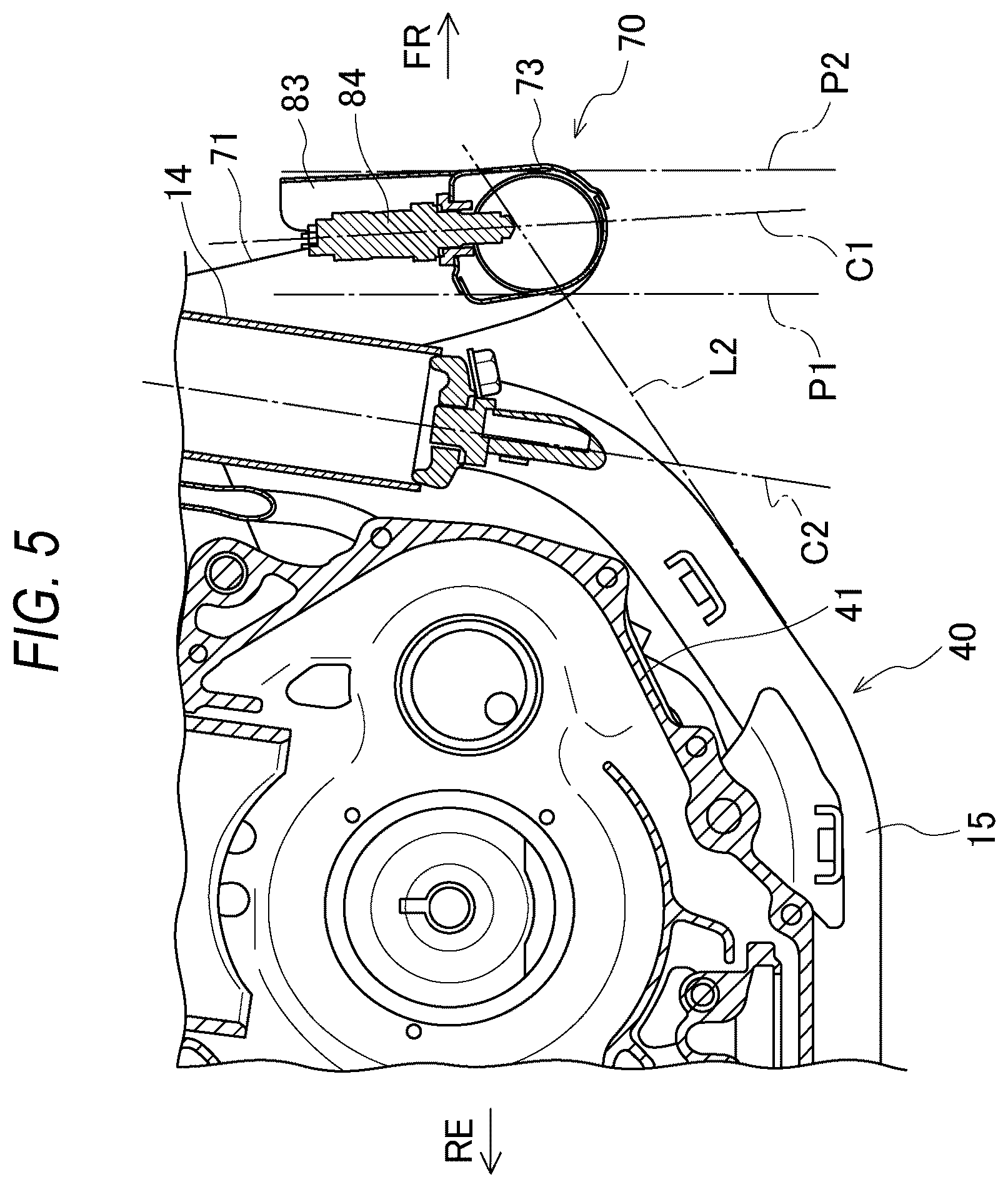 Patent US12359604 Figure 5 – Engine