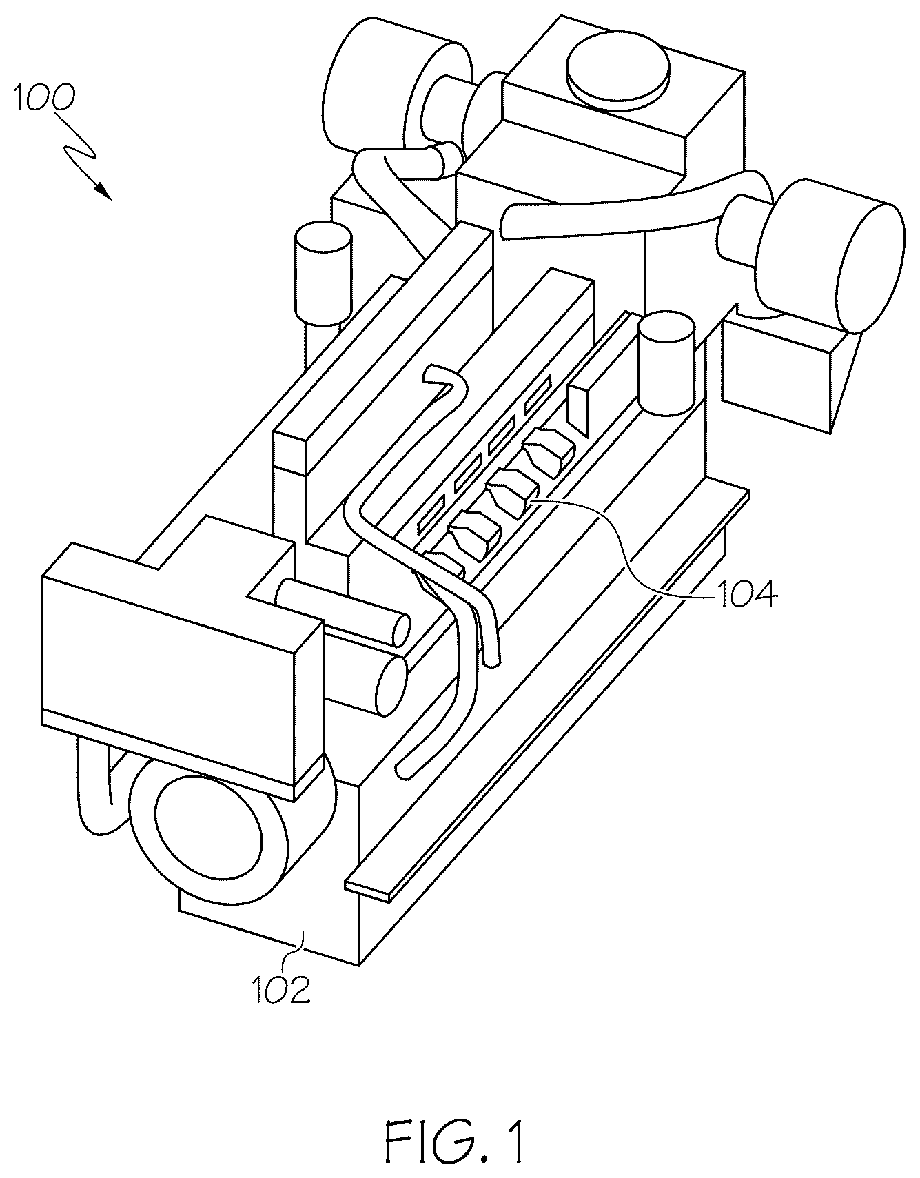 Patent US12359605 Figure 1 – Systems and methods for in-cylinder engine pressure sensor cooling