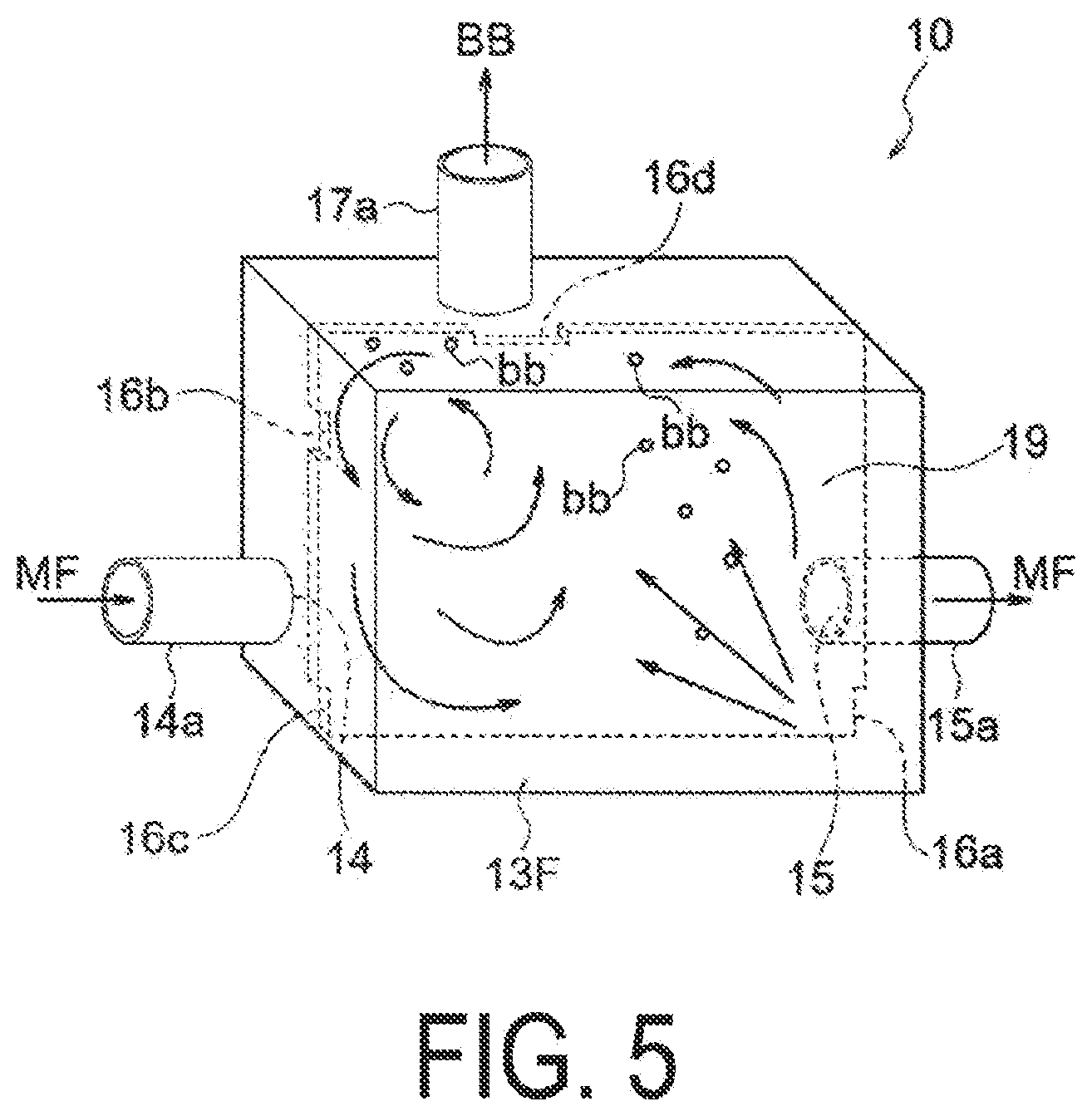 Patent US12359607 Figure 7 – Gas-liquid separation mechanism of reserve tank