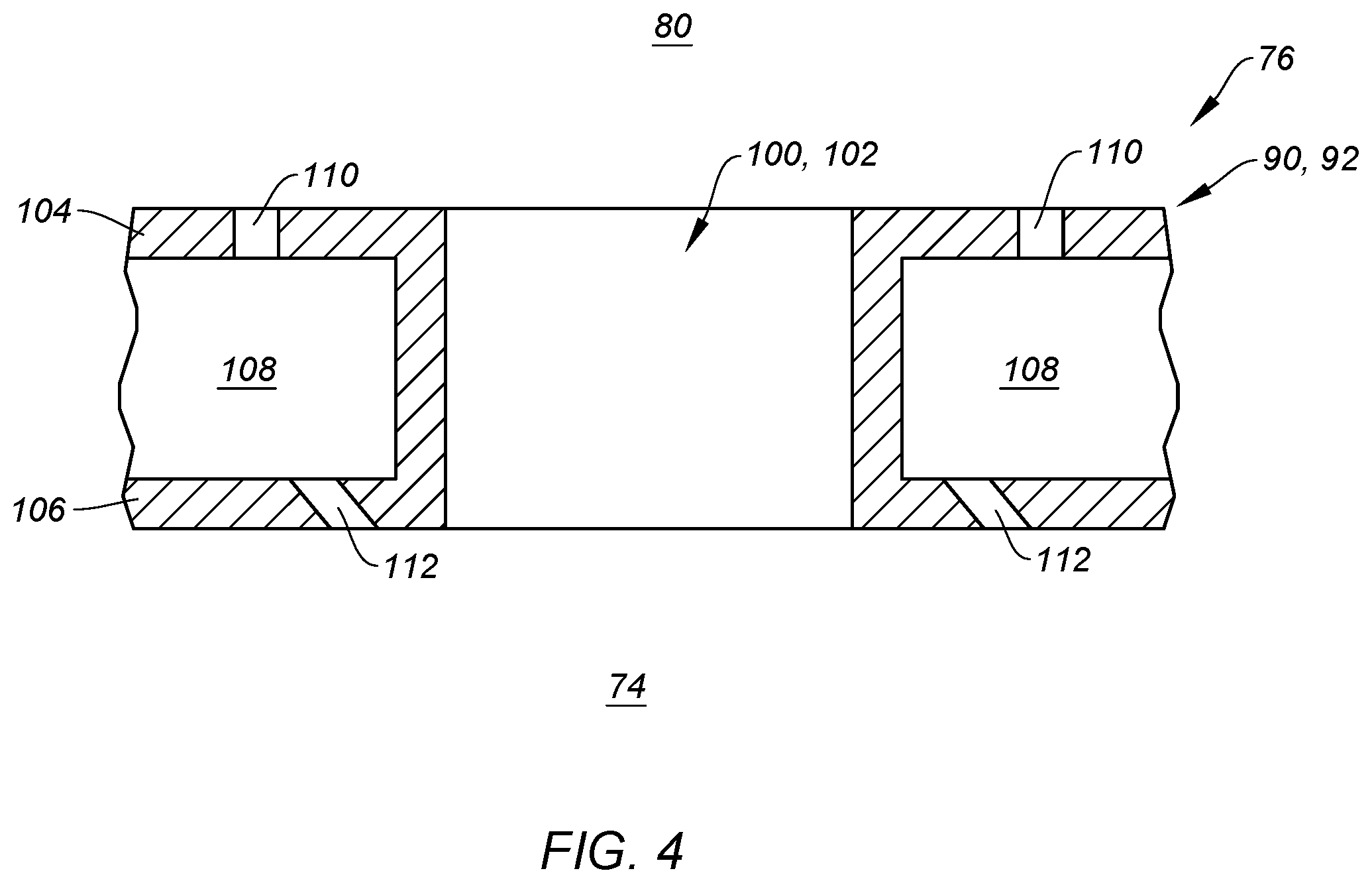 Patent US12359615 Figure 4 – Separating airflows within a turbine engine