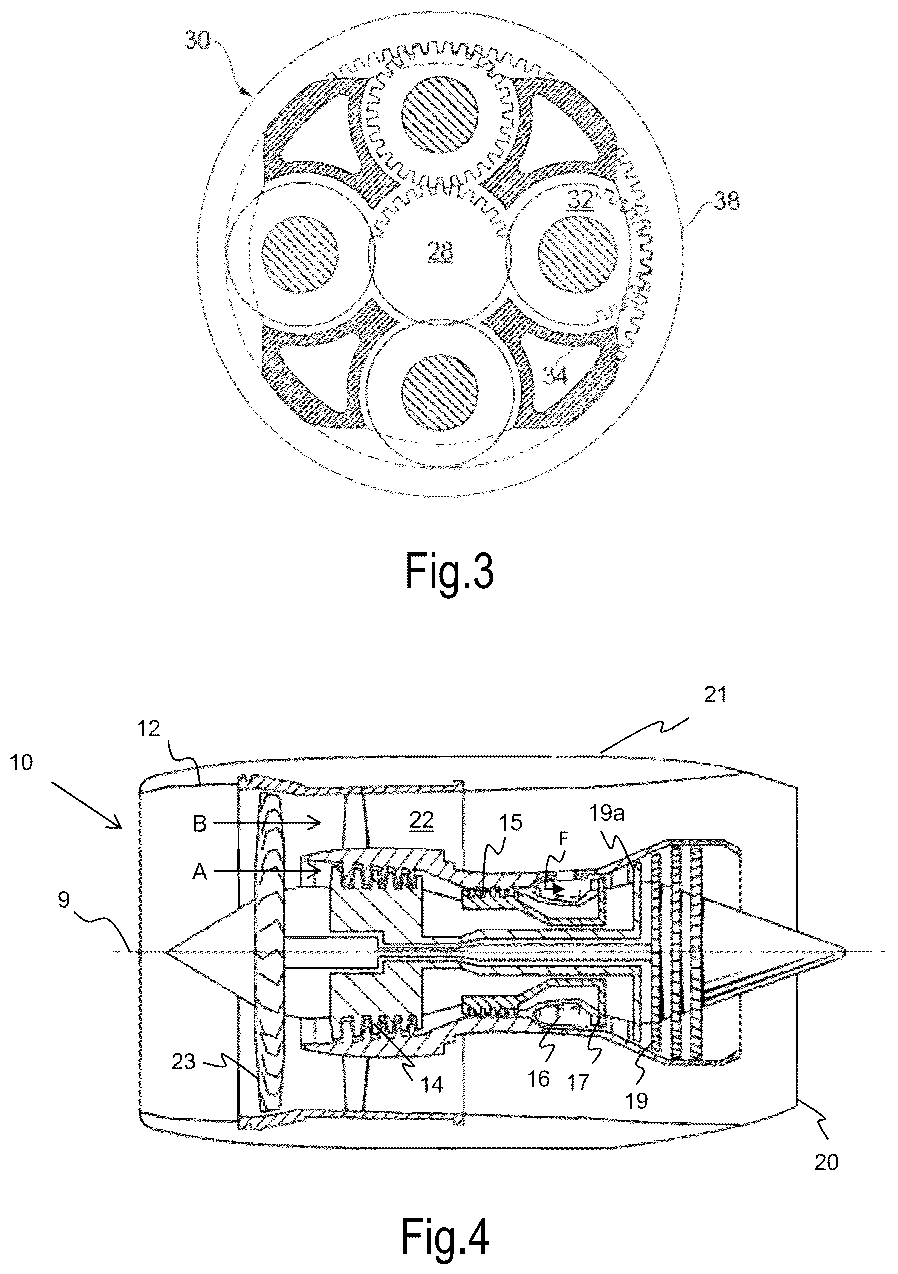 Patent US12359618 Figure 2 – Gas turbine fuel return line