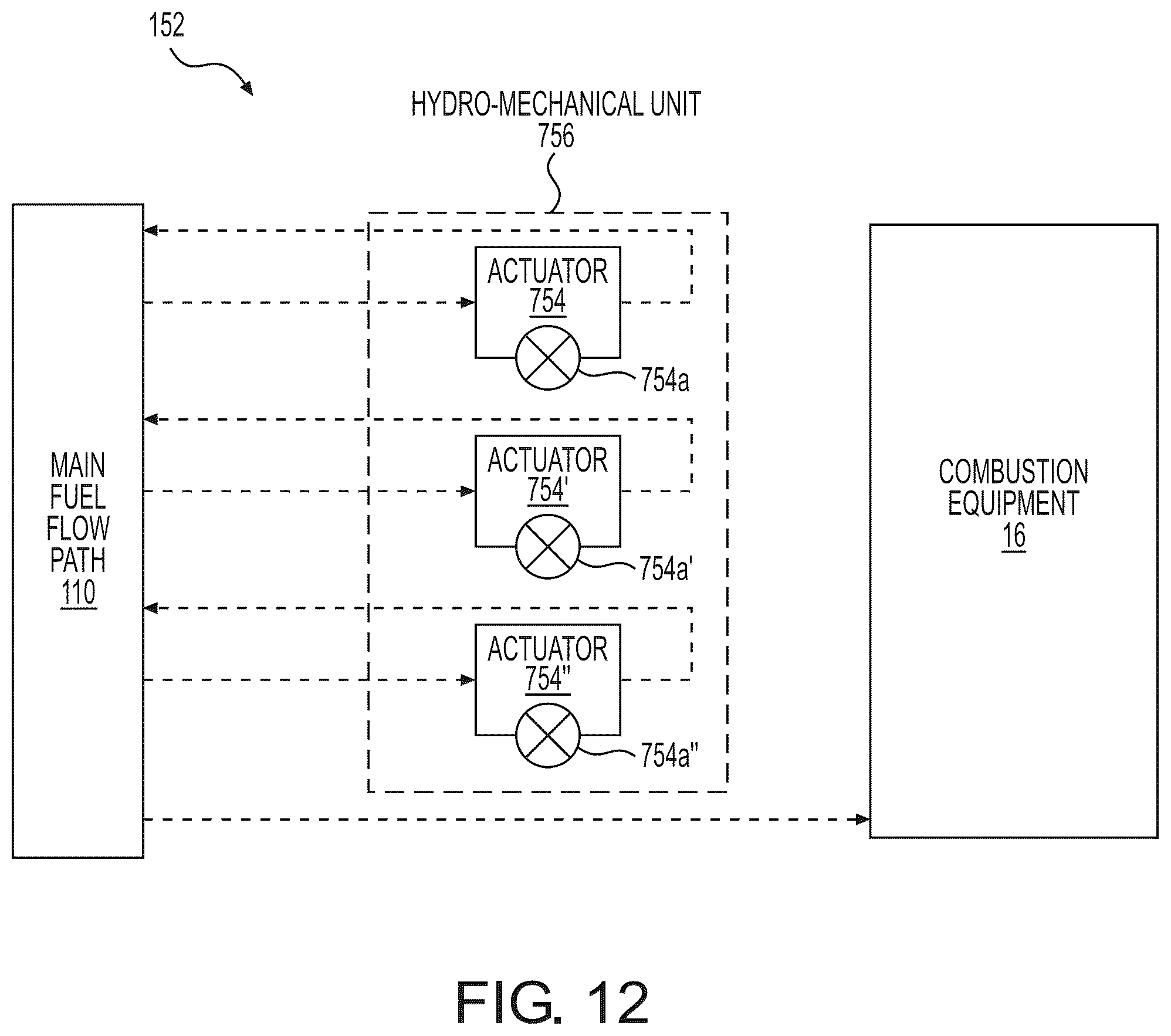 Patent US12359619 Figure 8 – Fueldraulic heat management system
