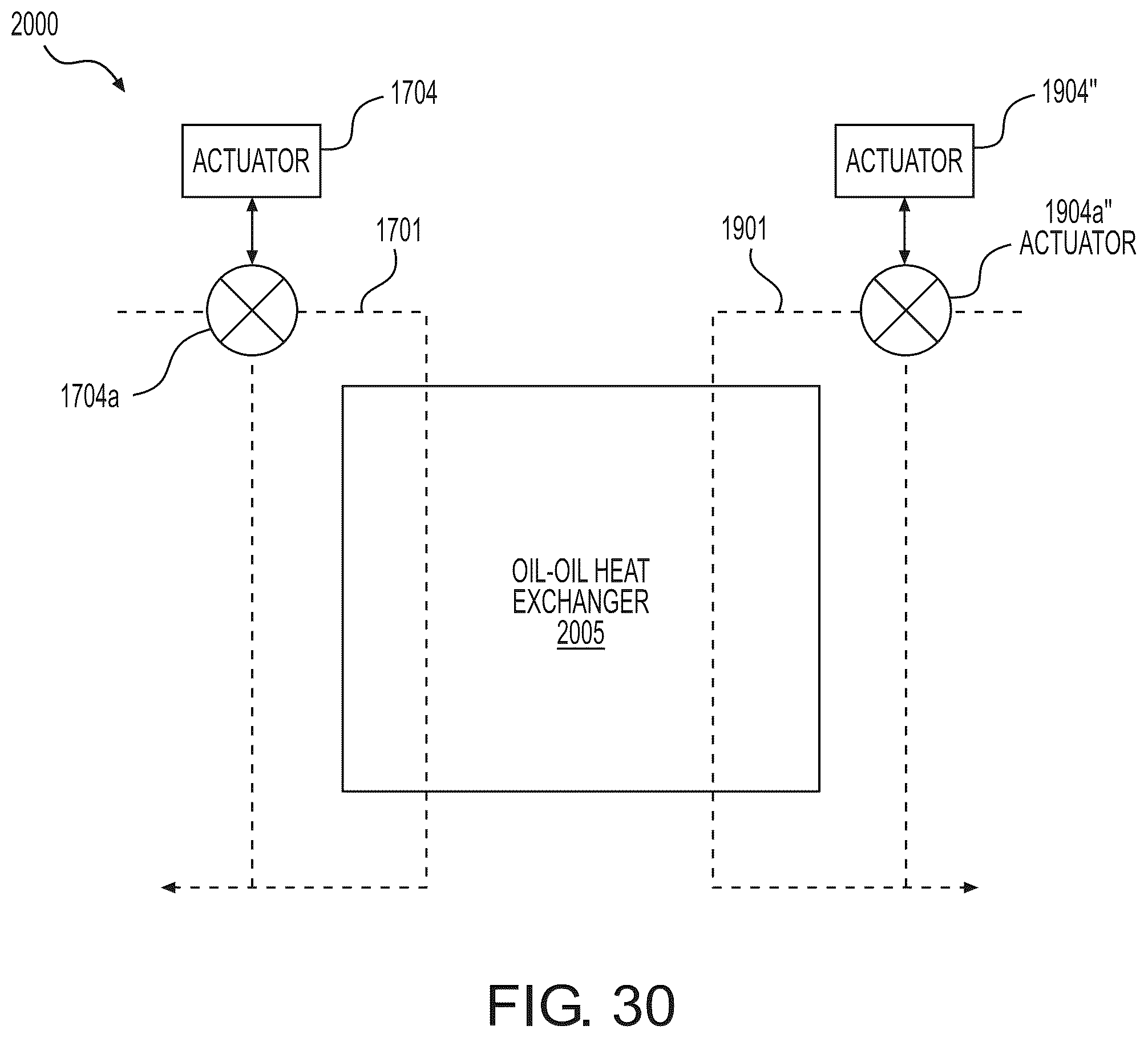 Patent US12359619 Figure 16 – Fueldraulic heat management system