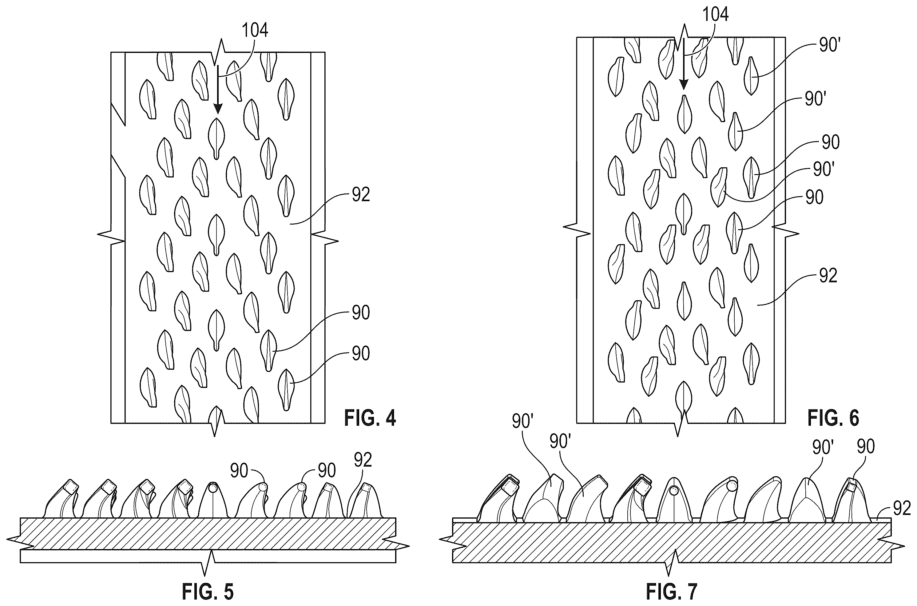 Patent US12359620 Figure 4 – Cooling features for a component of a gas turbine engine