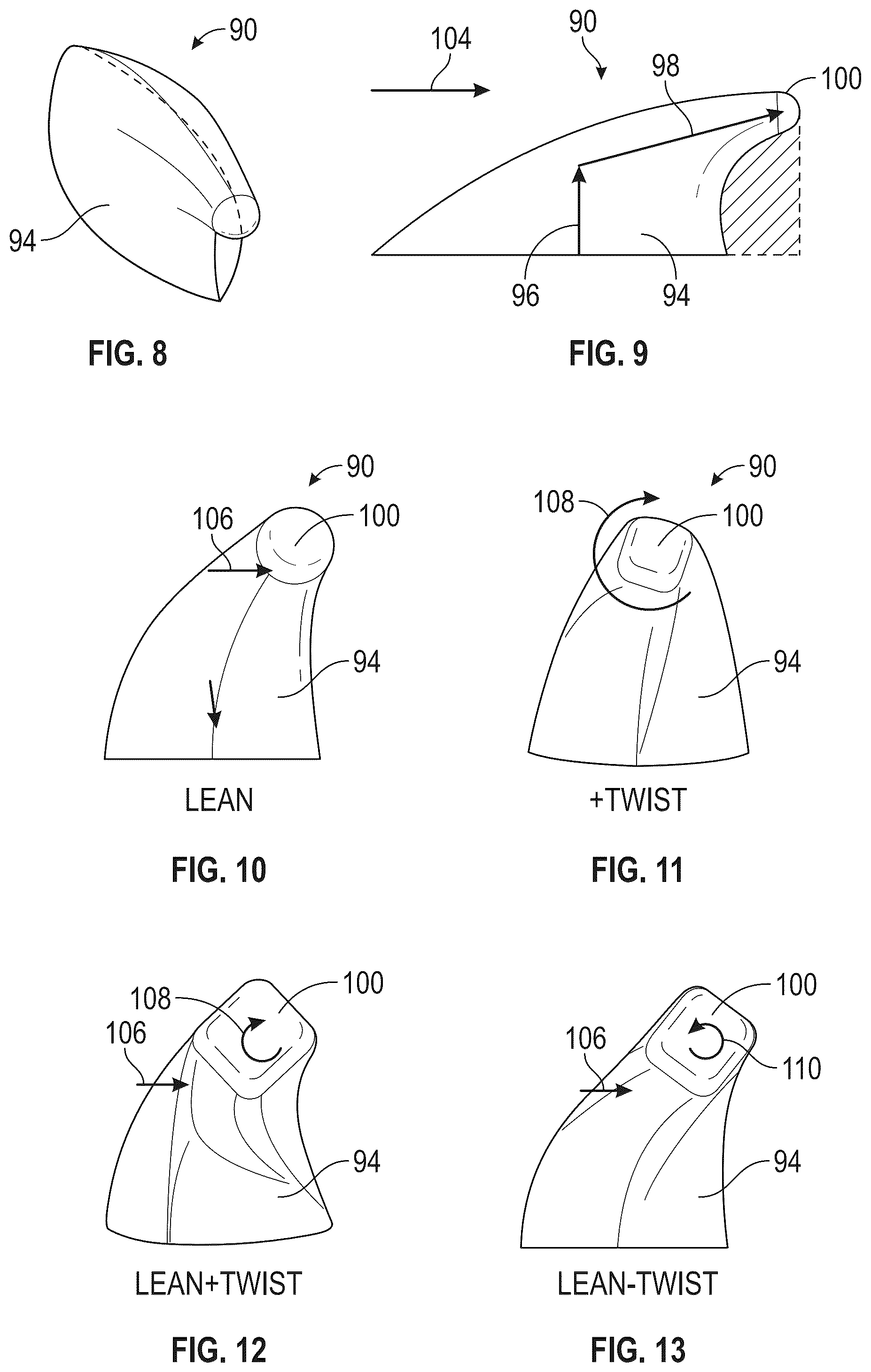 Patent US12359620 Figure 5 – Cooling features for a component of a gas turbine engine