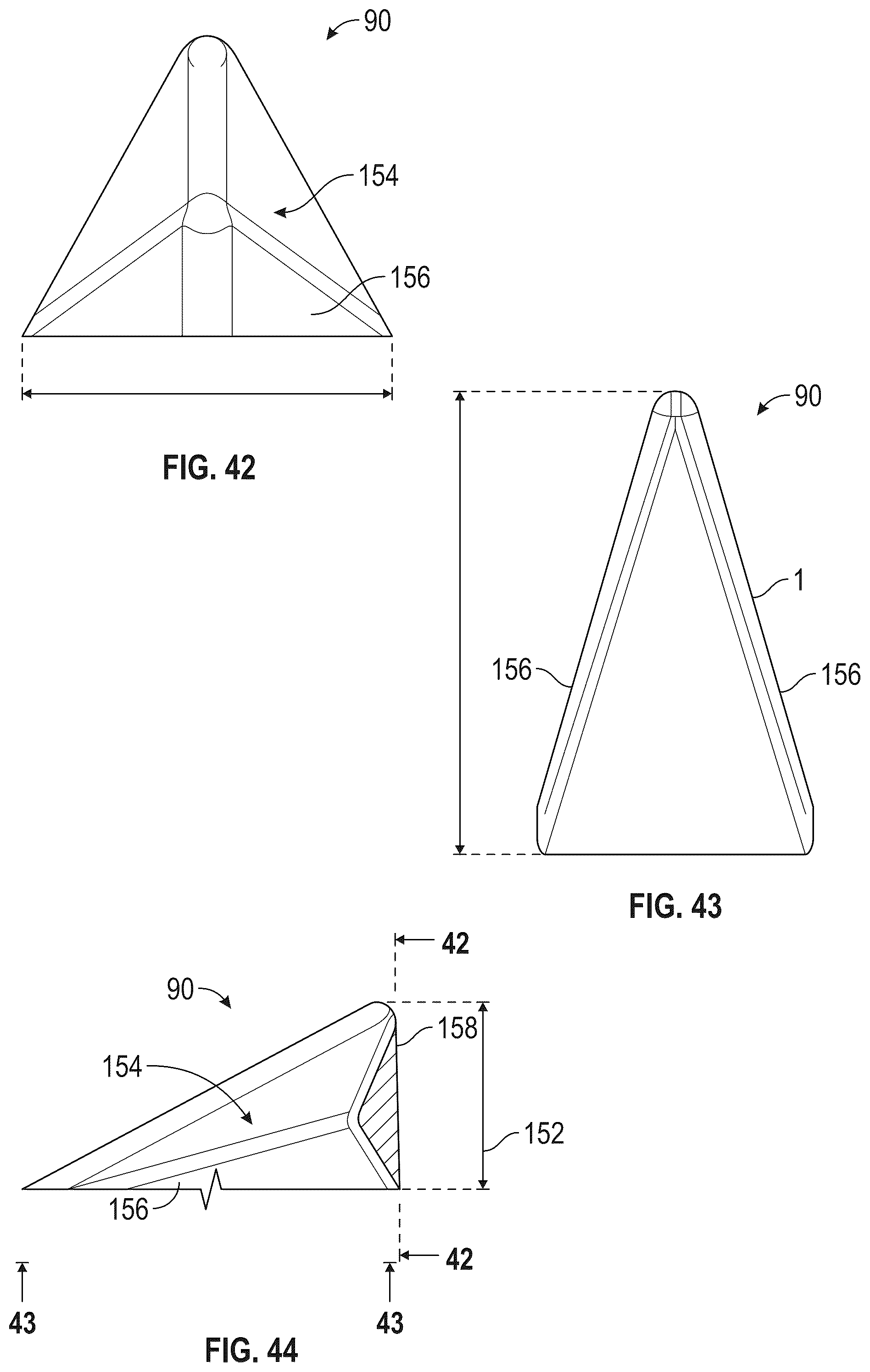 Patent US12359620 Figure 14 – Cooling features for a component of a gas turbine engine
