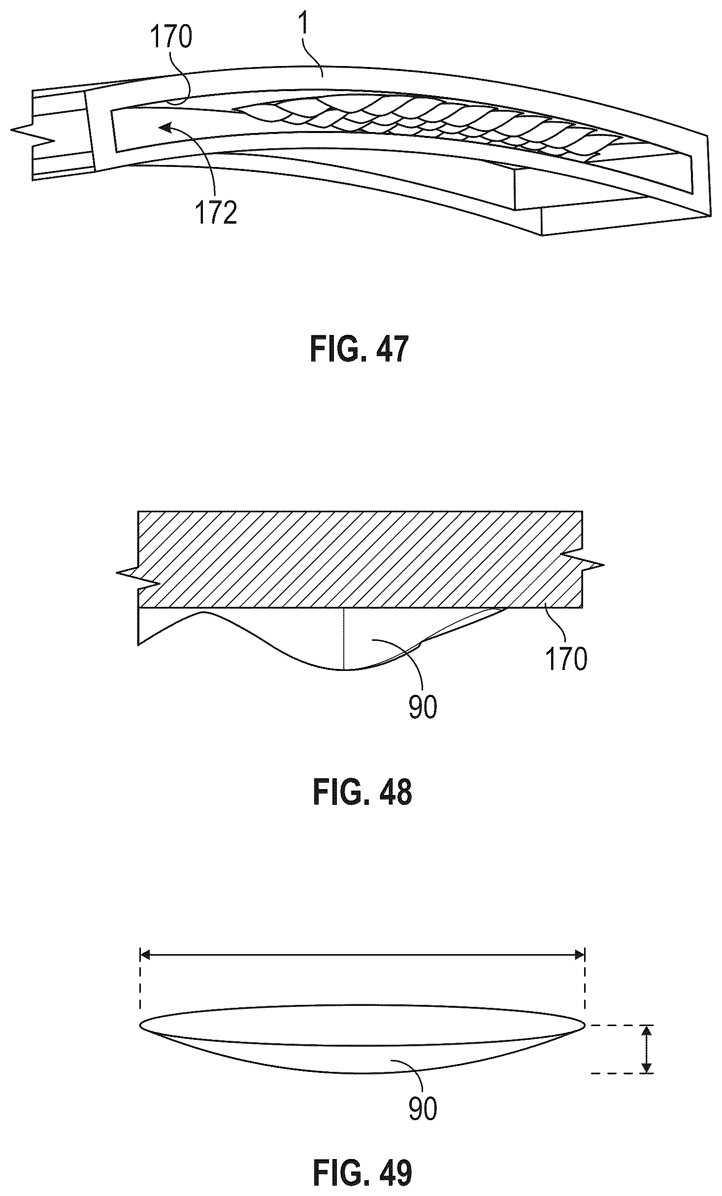 Patent US12359620 Figure 16 – Cooling features for a component of a gas turbine engine