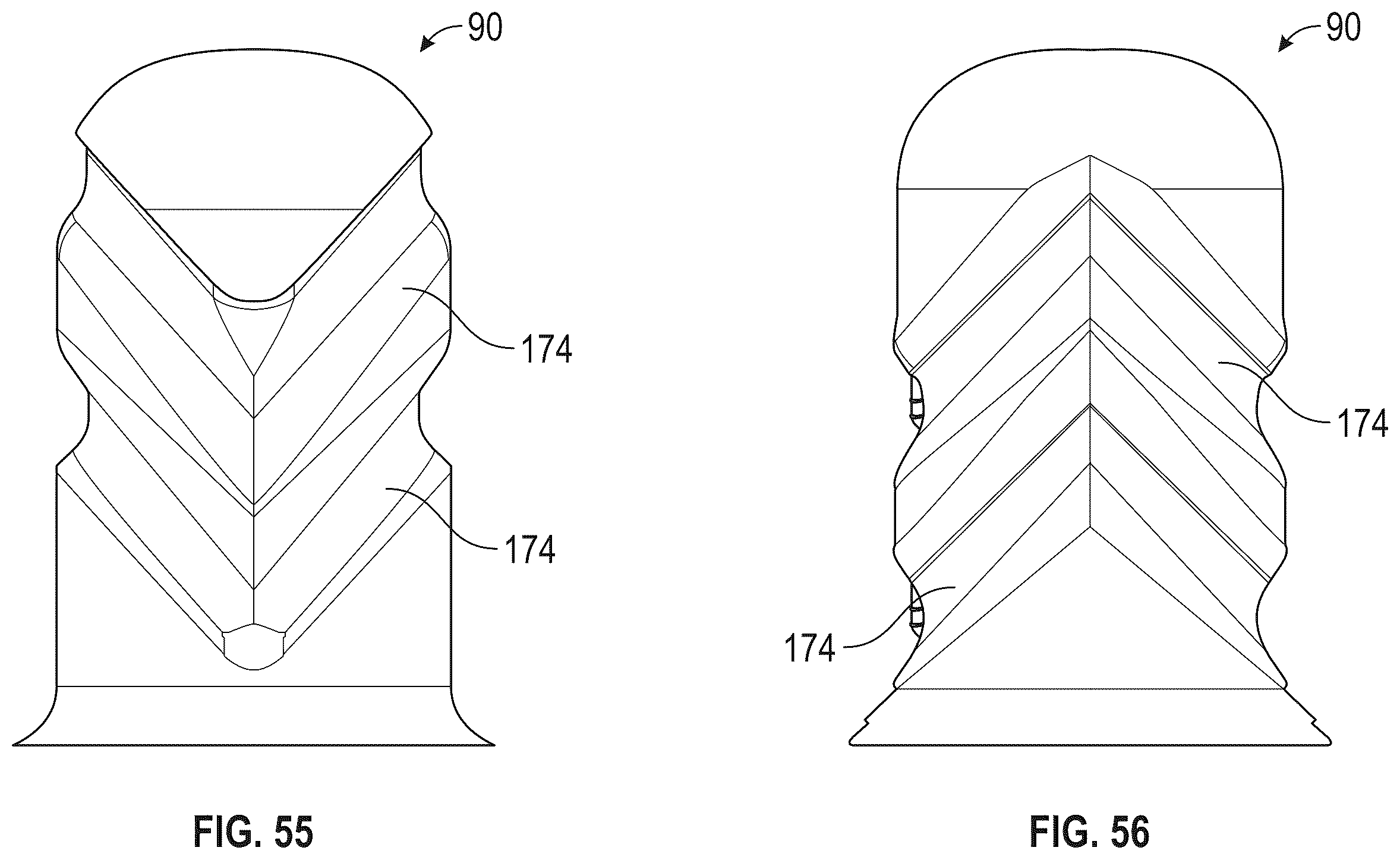 Patent US12359620 Figure 19 – Cooling features for a component of a gas turbine engine