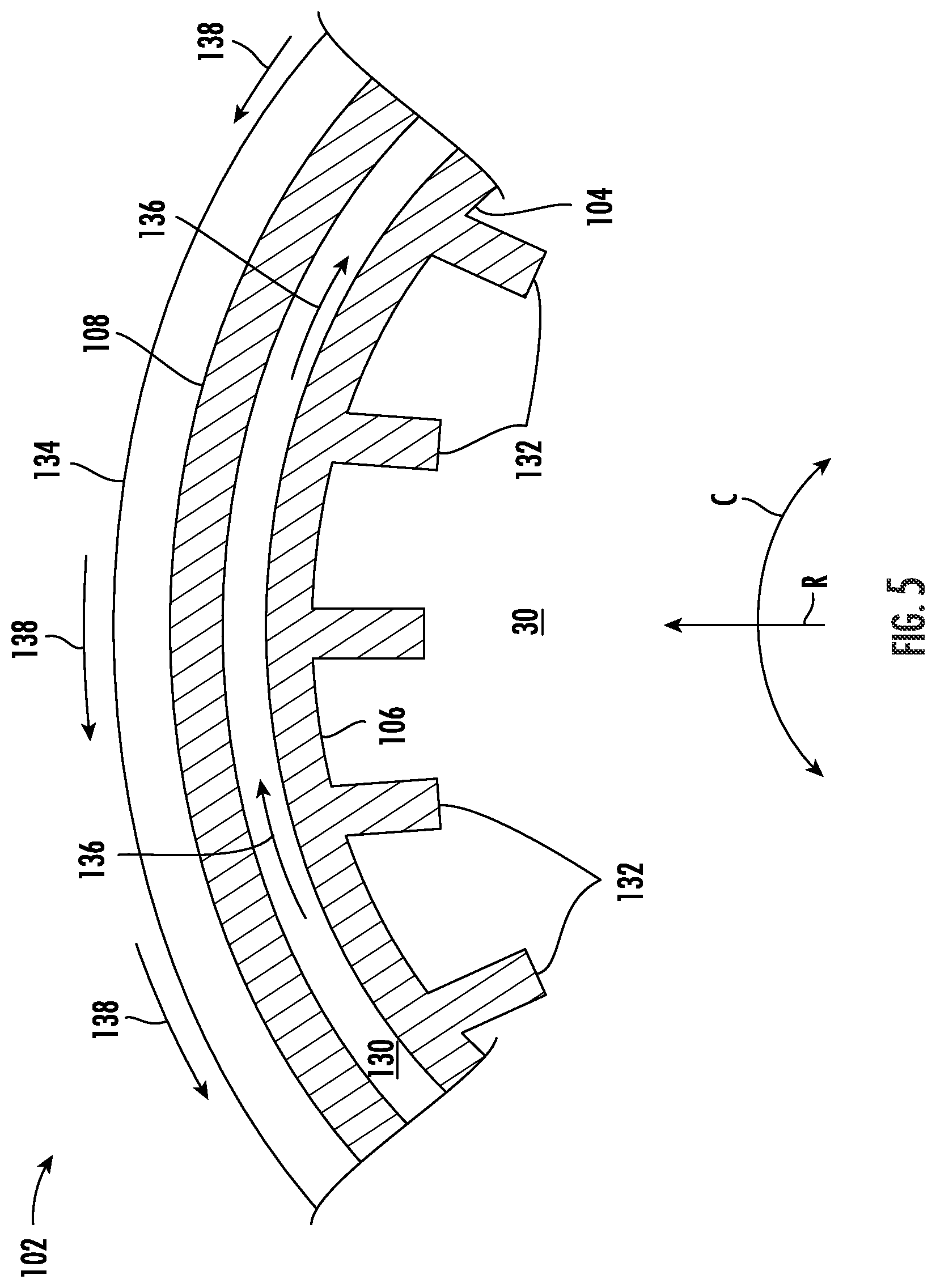 Patent US12359621 Figure 5 – Thermal management system for a gas turbine engine