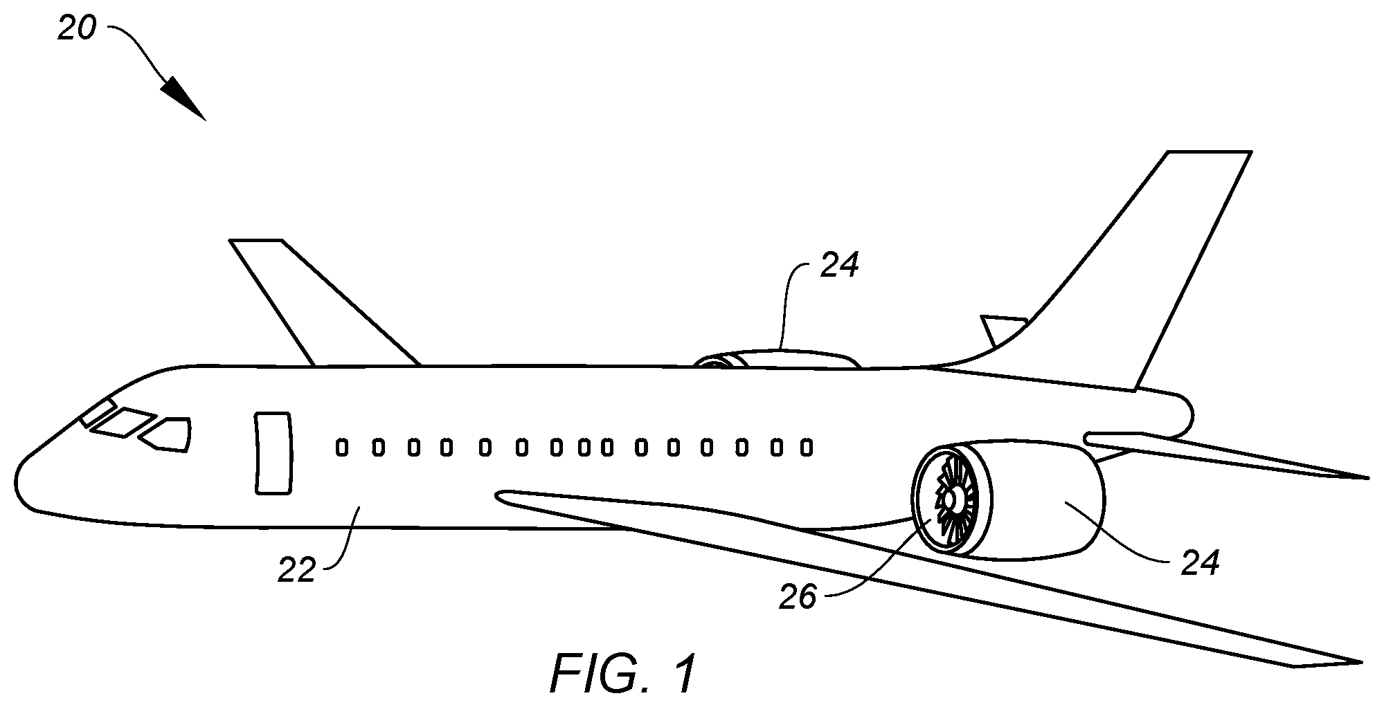 Patent US12359623 Figure 1 – Hydrogen turboexpander for use in an aviation propulsion system