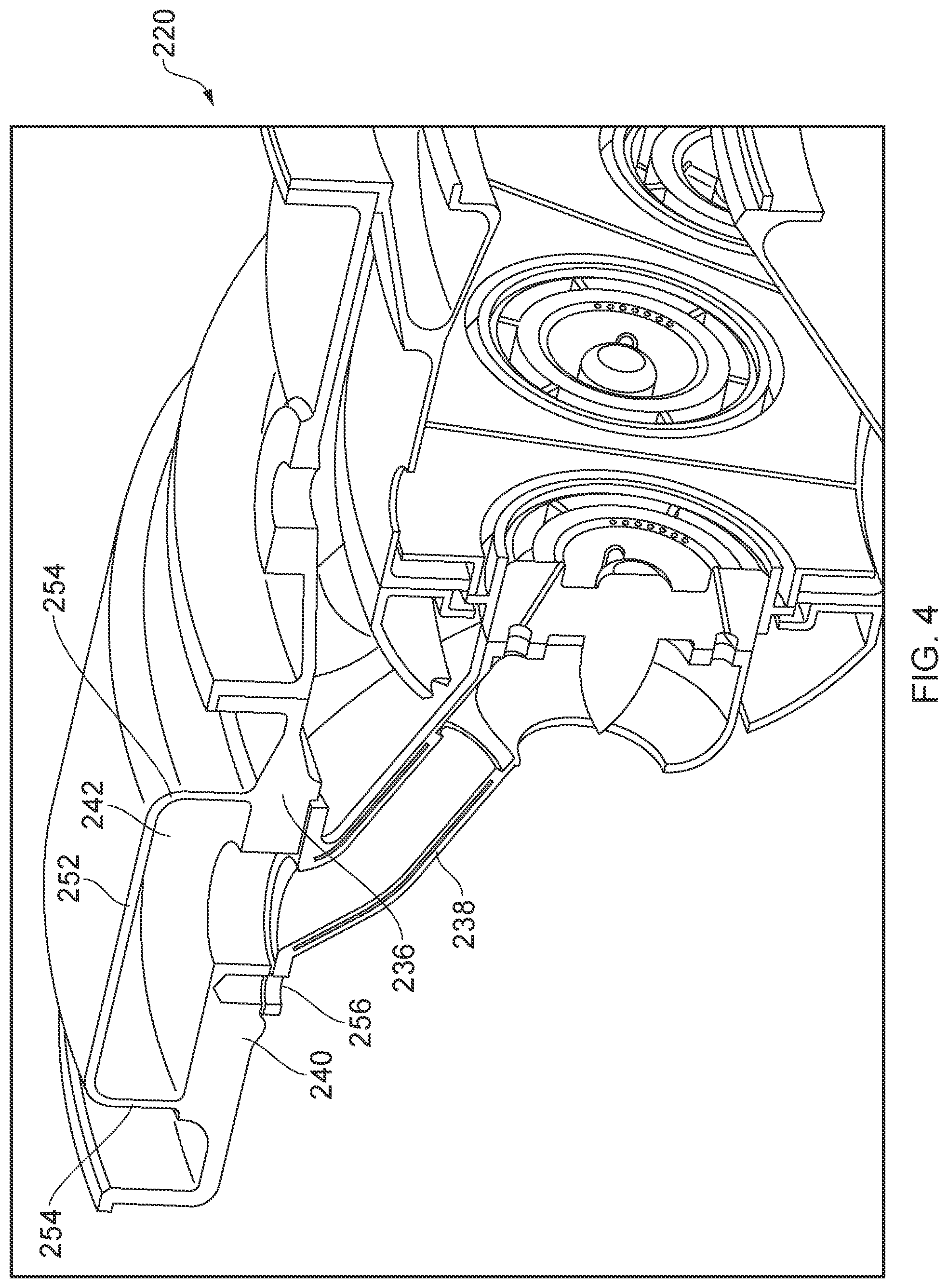 Patent US12359624 Figure 4 – Gas turbine engine