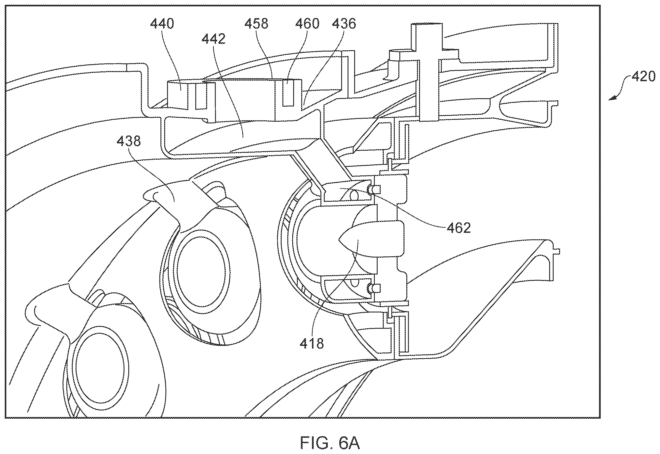Patent US12359624 Figure 6 – Gas turbine engine