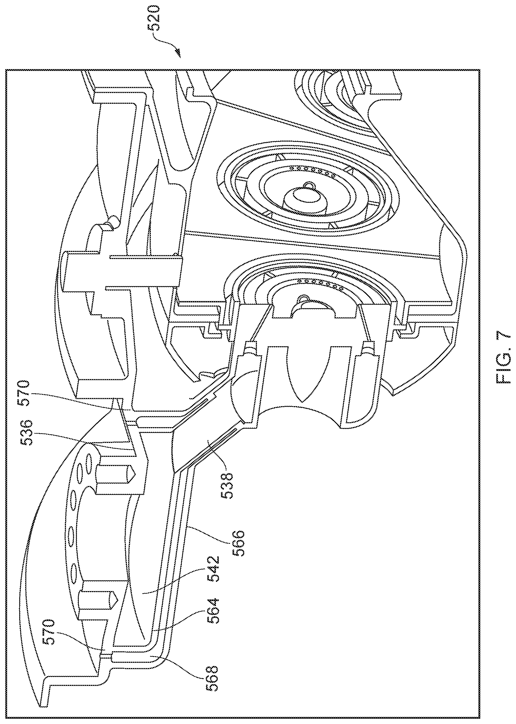 Patent US12359624 Figure 8 – Gas turbine engine