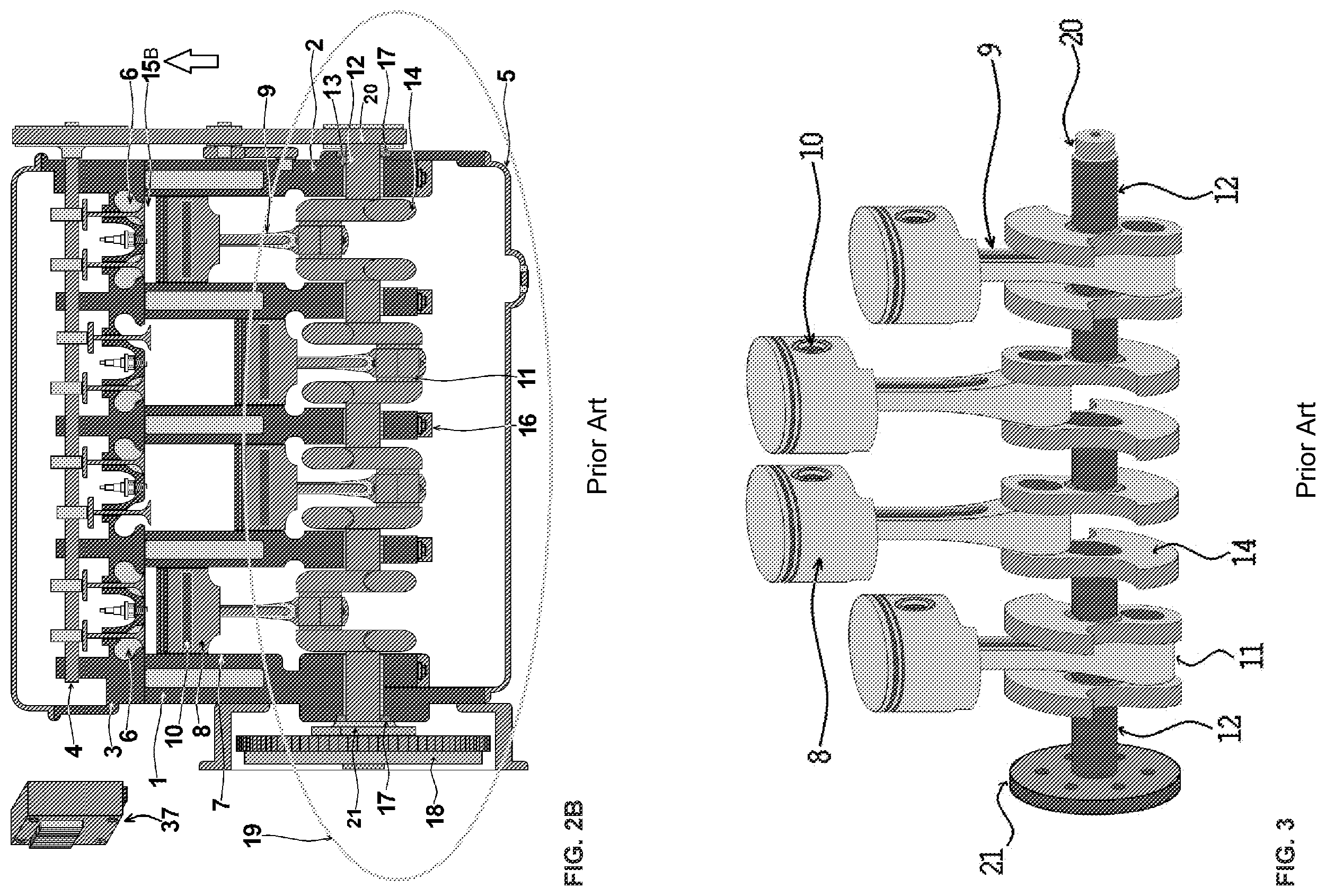 Patent US12359629 Figure 2 – Variable compression ratio device