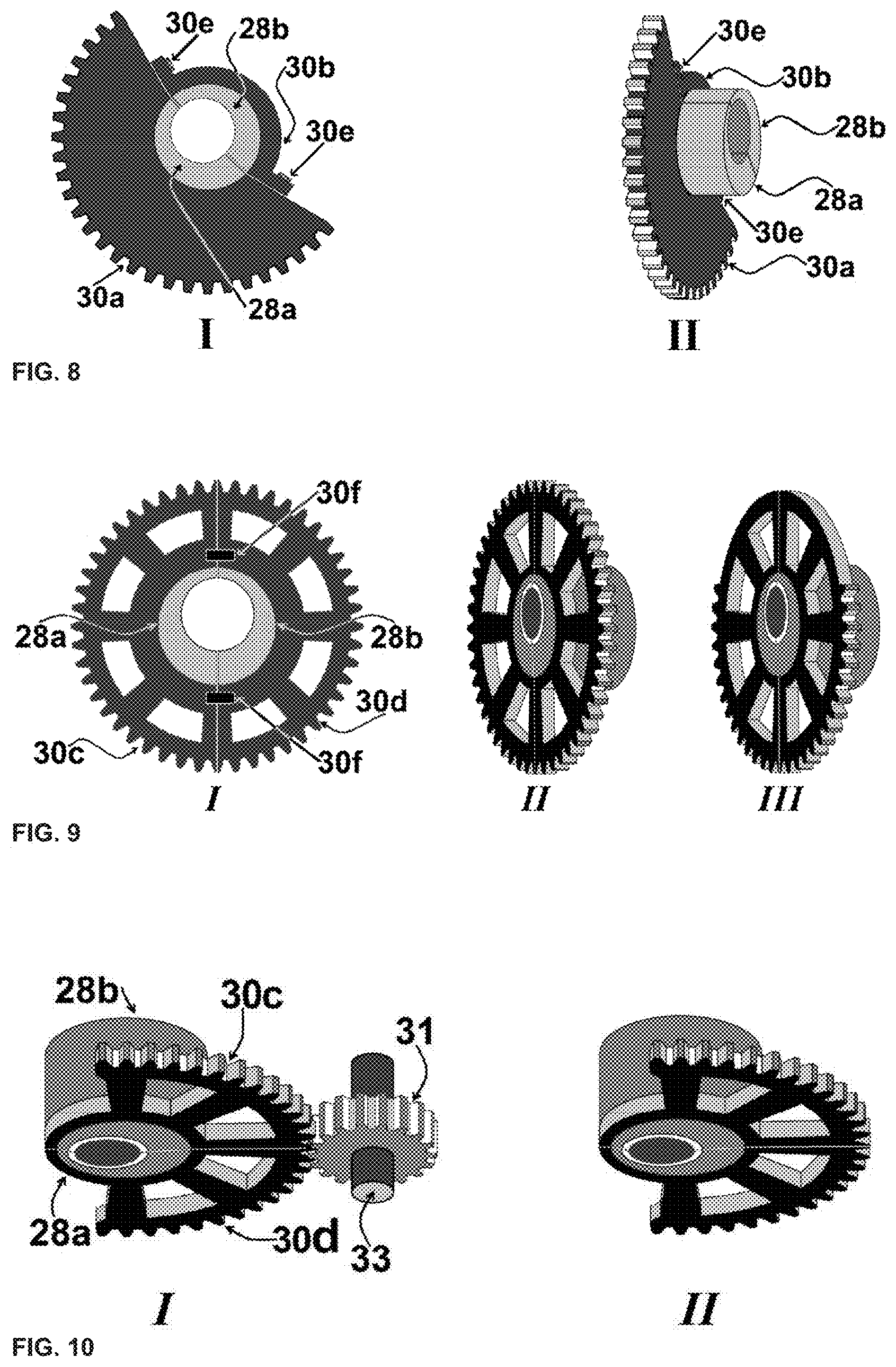 Patent US12359629 Figure 5 – Variable compression ratio device