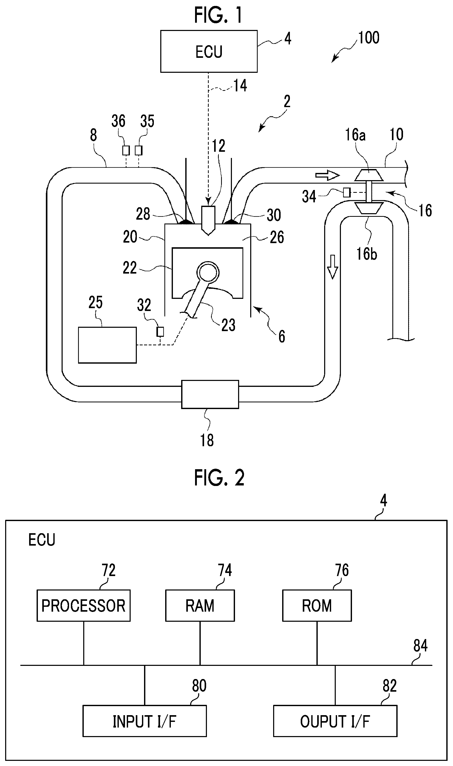 Patent US12359640 Figure 1 – Engine control device and engine control method