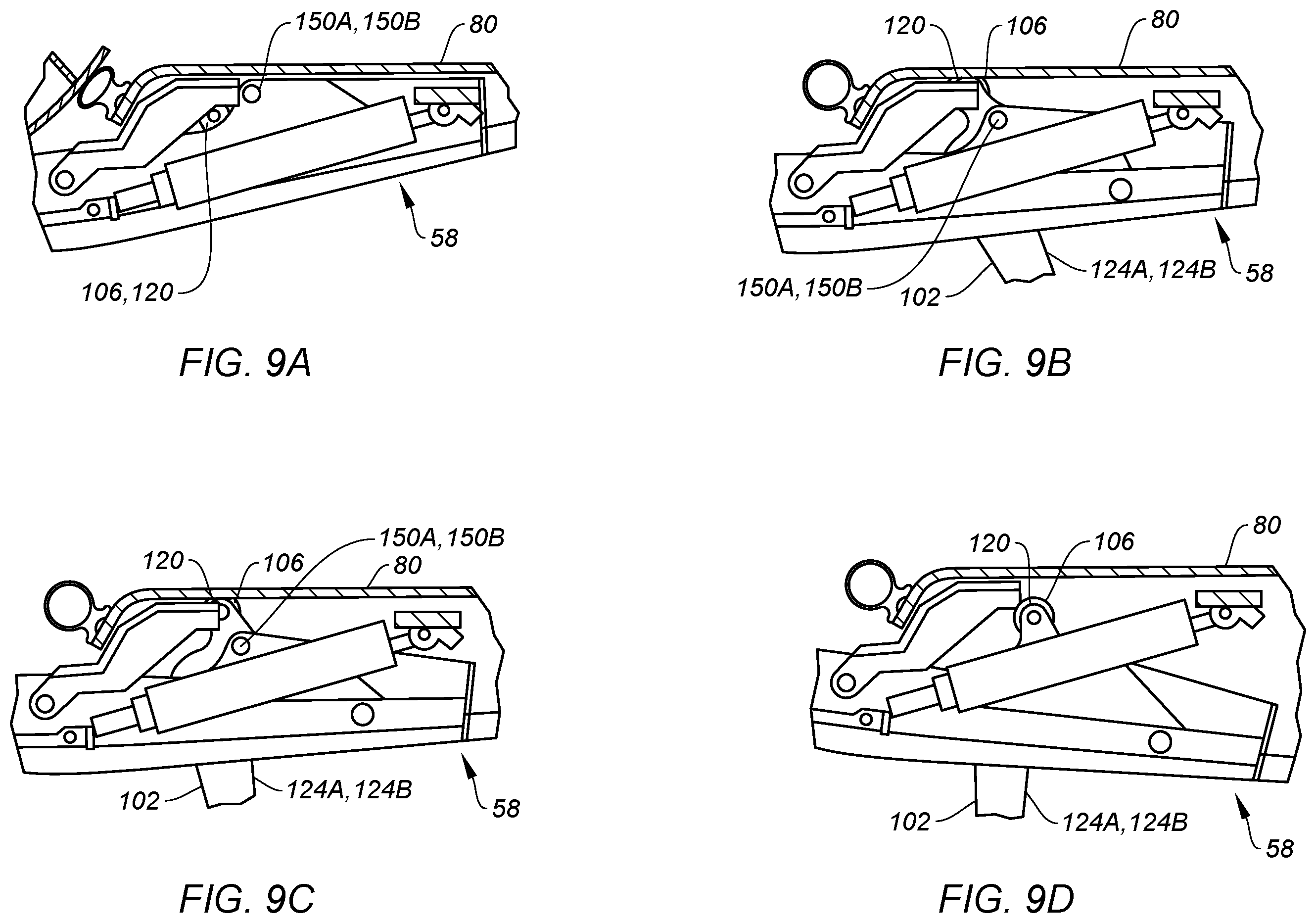 Patent US12359642 Figure 13 – Thrust reverser with blocker door folding linkage