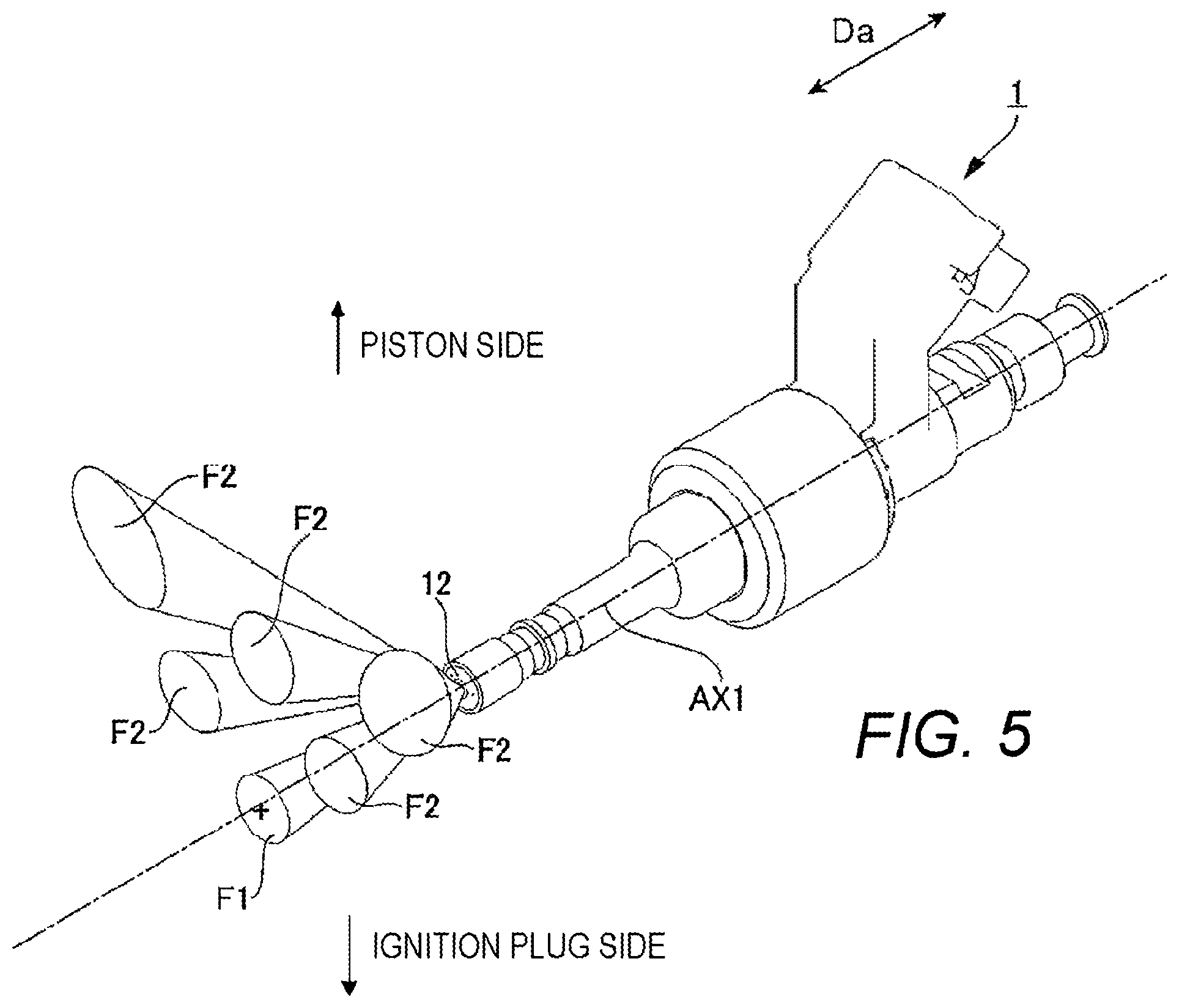 Patent US12359645 Figure 4 – Fuel injection device
