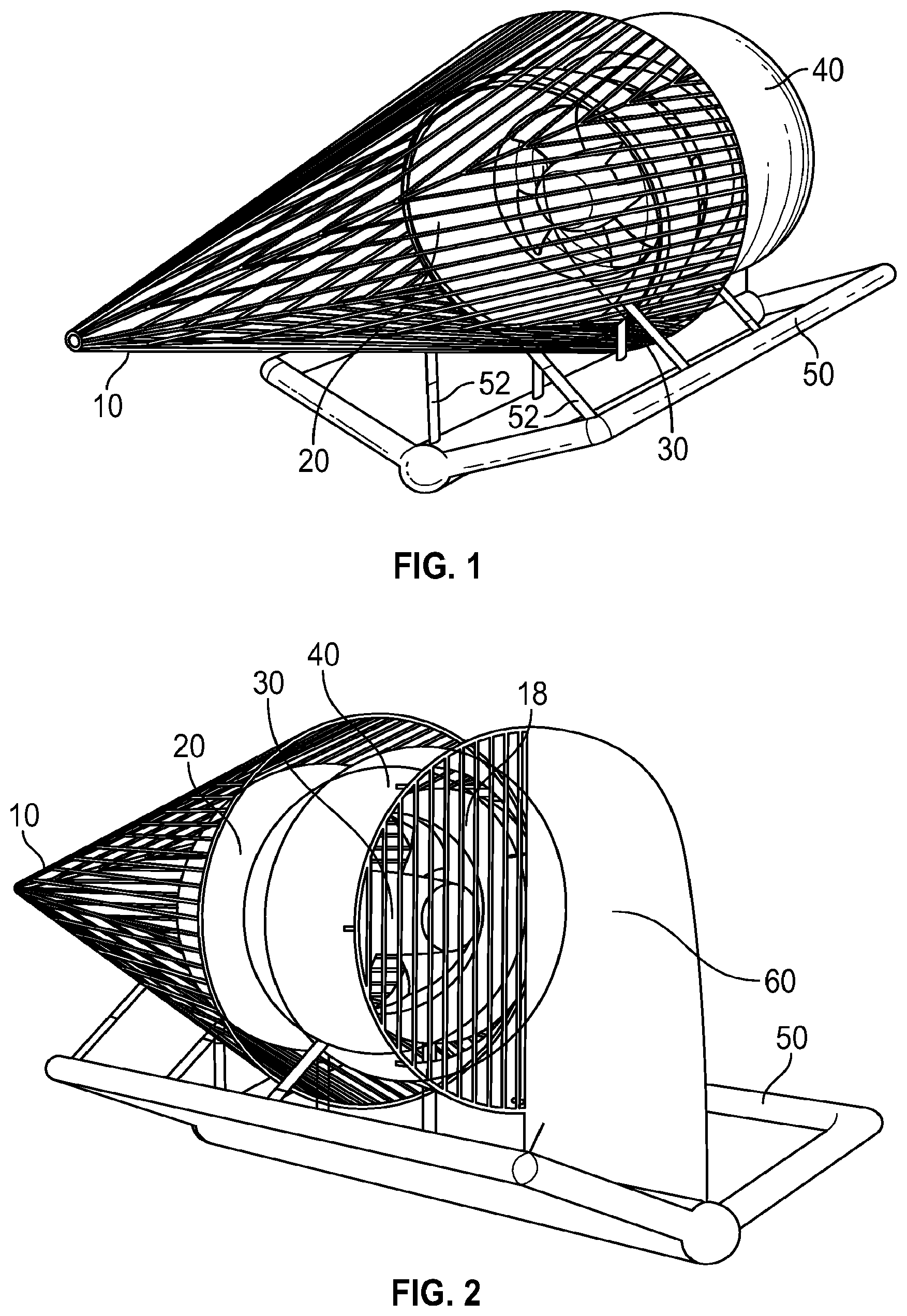 Patent US12359649 Figure 1 – Hydroelectric/hydrokinetic turbine and methods for making and using same