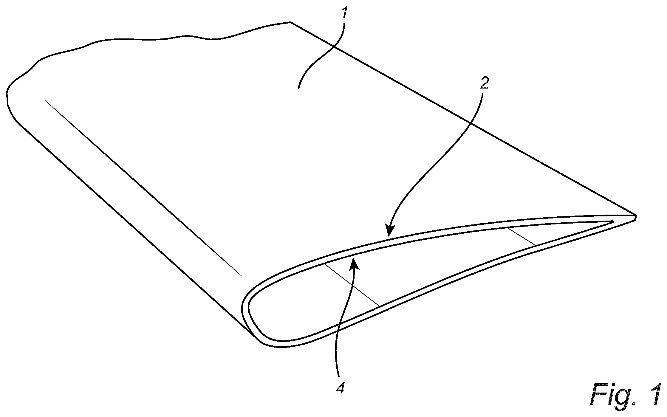 Patent US12359653 Figure 1 – Wind turbine component