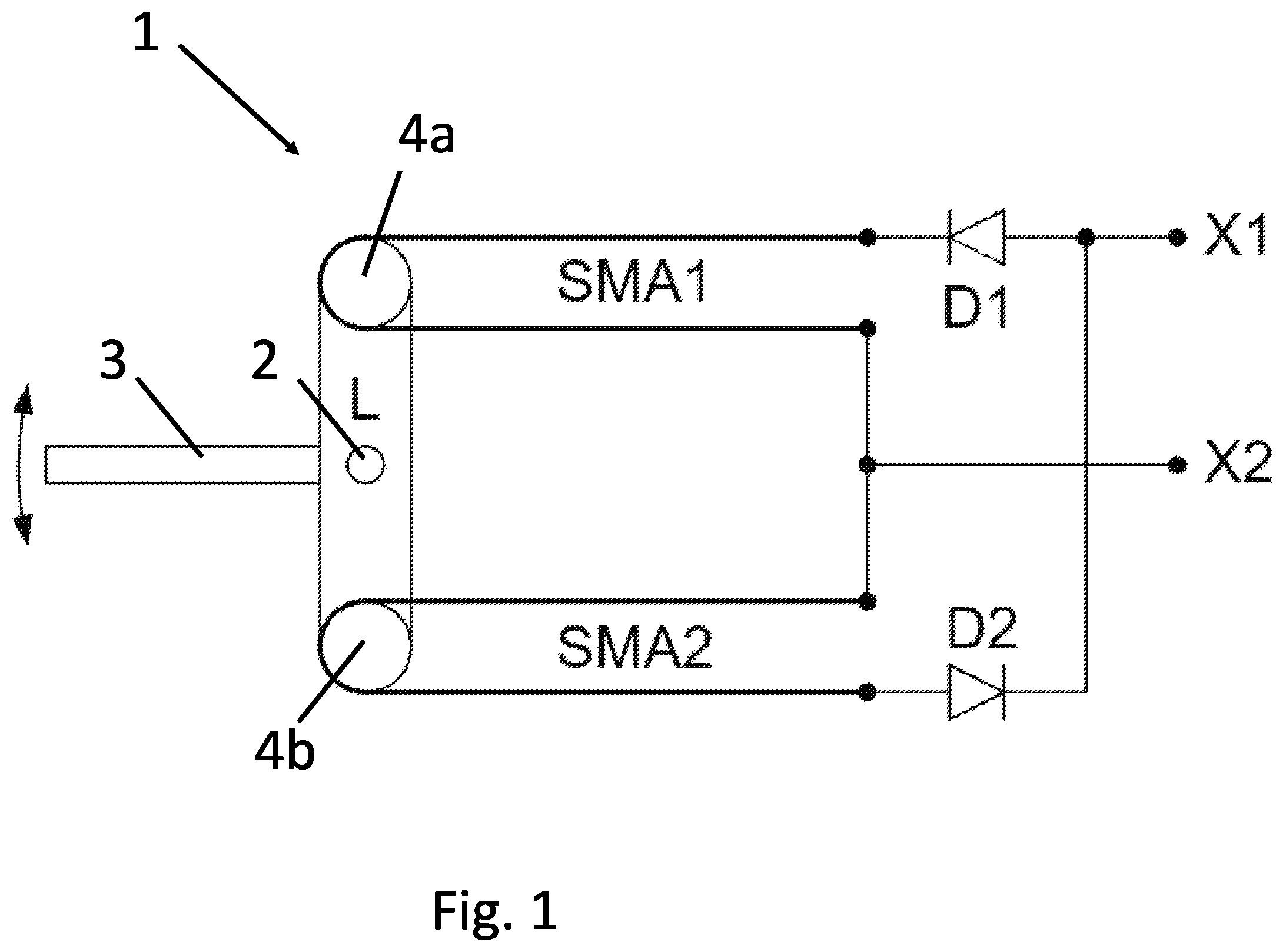 Patent US12359655 Figure 1 – Method for detecting the position of an actuator element