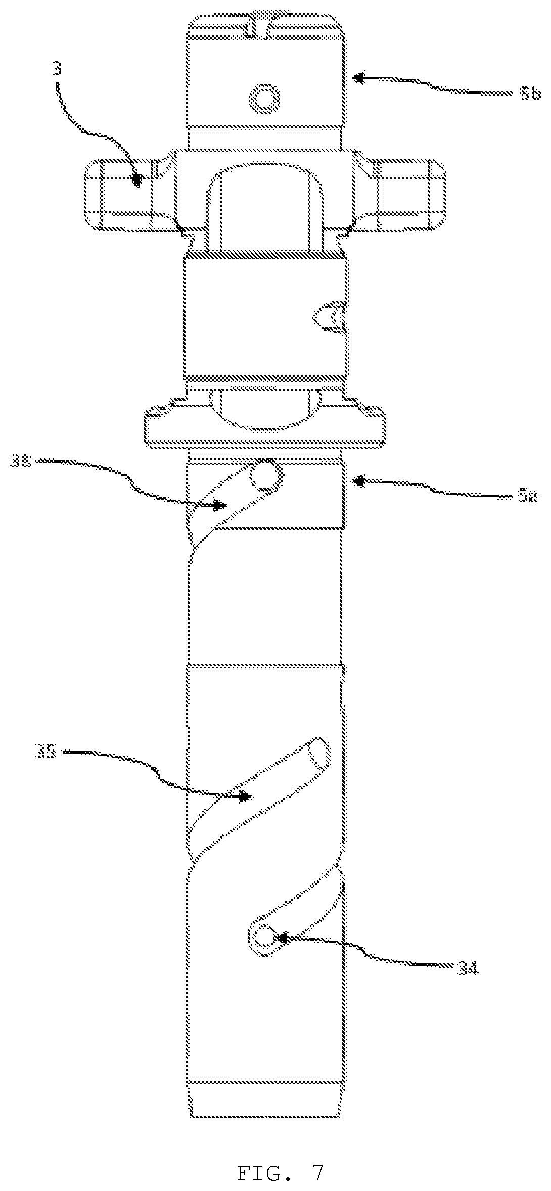 Patent US12359657 Figure 7 – System for transporting lubricating oil in a compressor