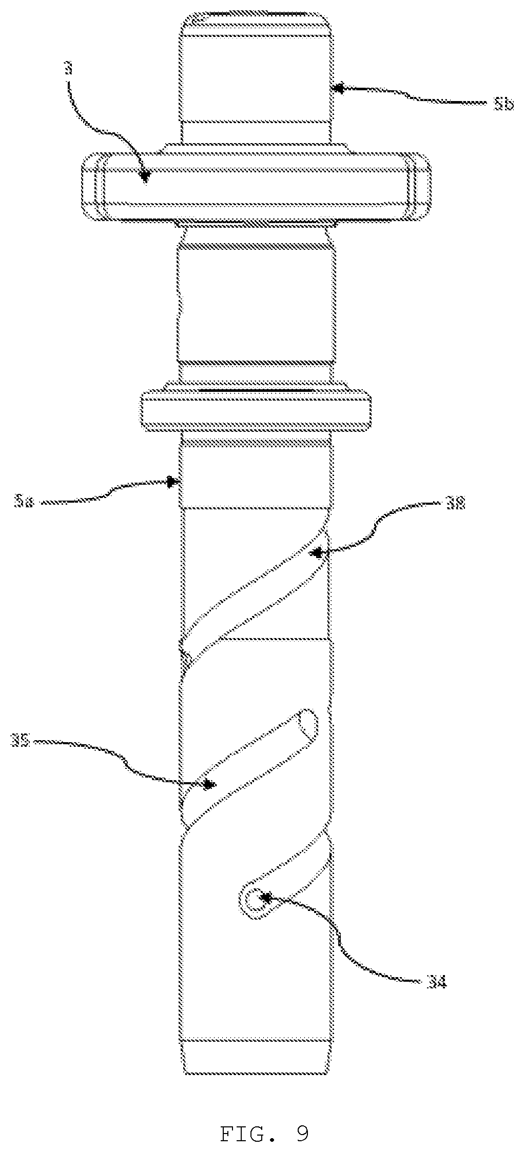 Patent US12359657 Figure 9 – System for transporting lubricating oil in a compressor