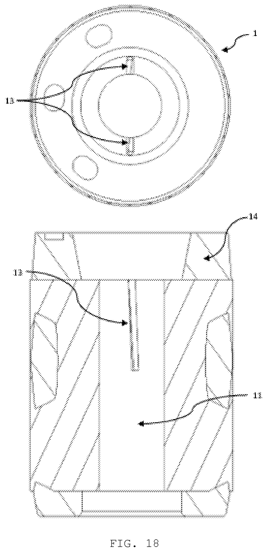 Patent US12359657 Figure 18 – System for transporting lubricating oil in a compressor